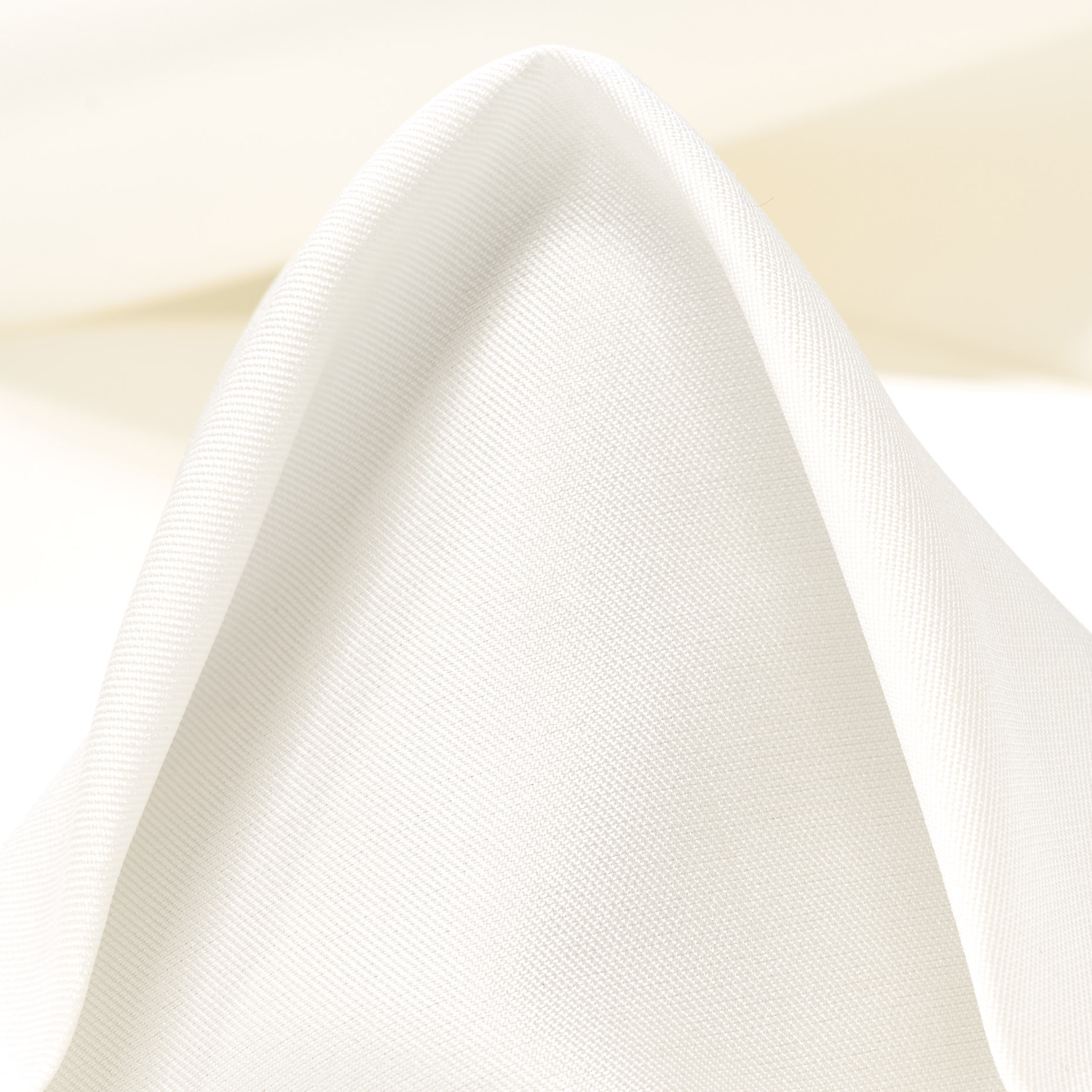 TAFFETA, SILK, SNOW WHITE