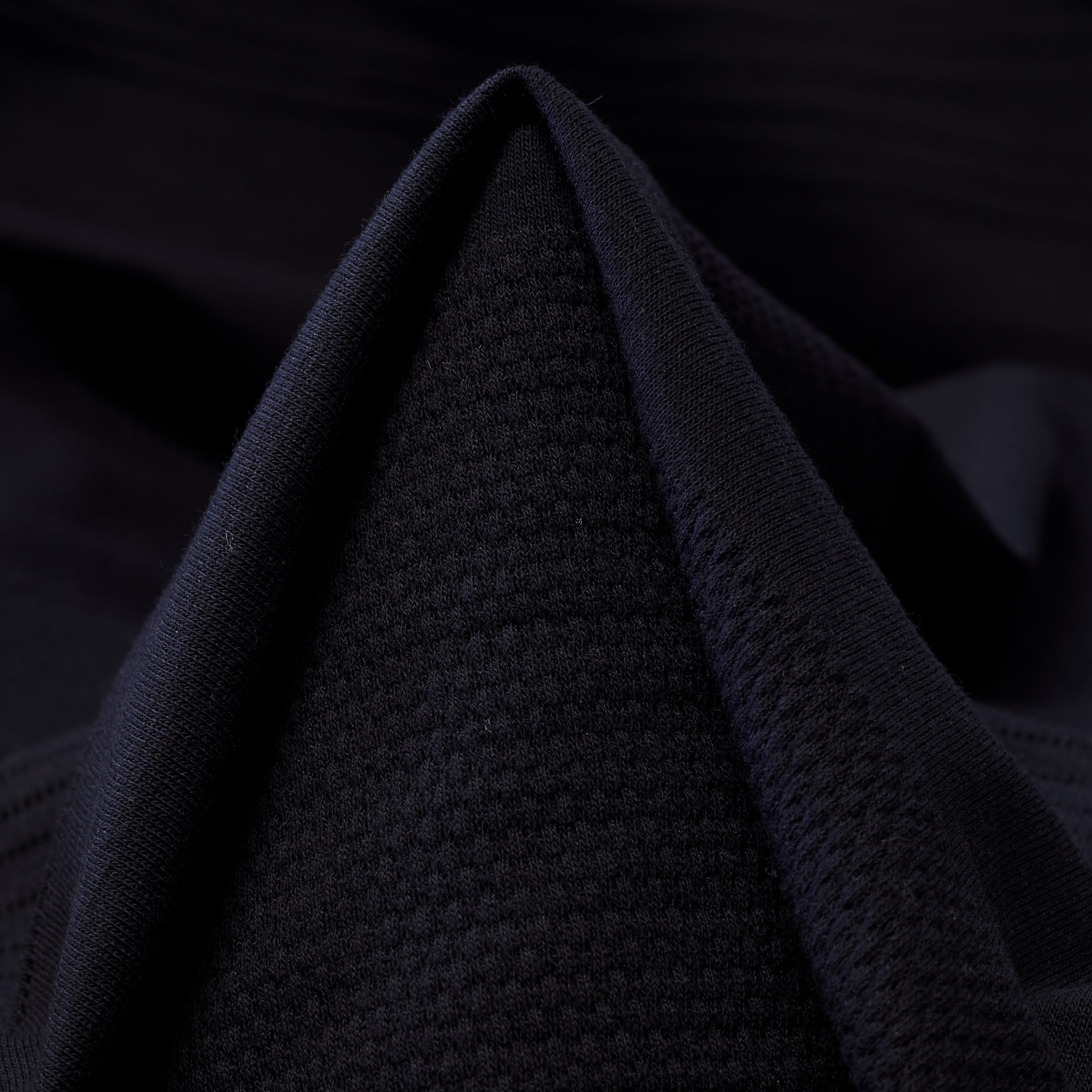Jersey, Jacquard, Cotone, Black Raven (F000032258)