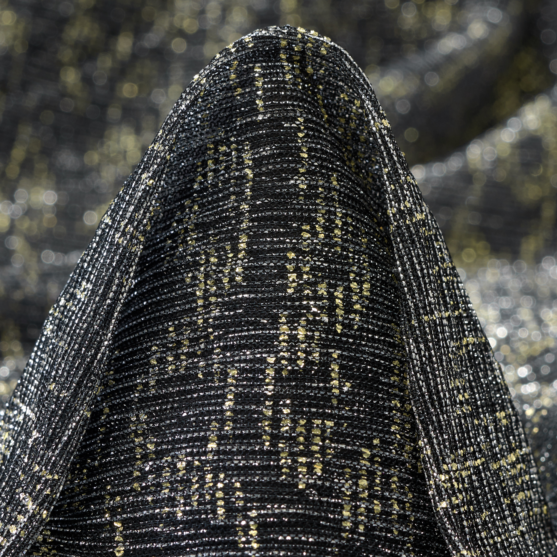 JERSEY, LUREX, TRANSPARENT, VULCAN&GILDED BEIGE (F000048620)