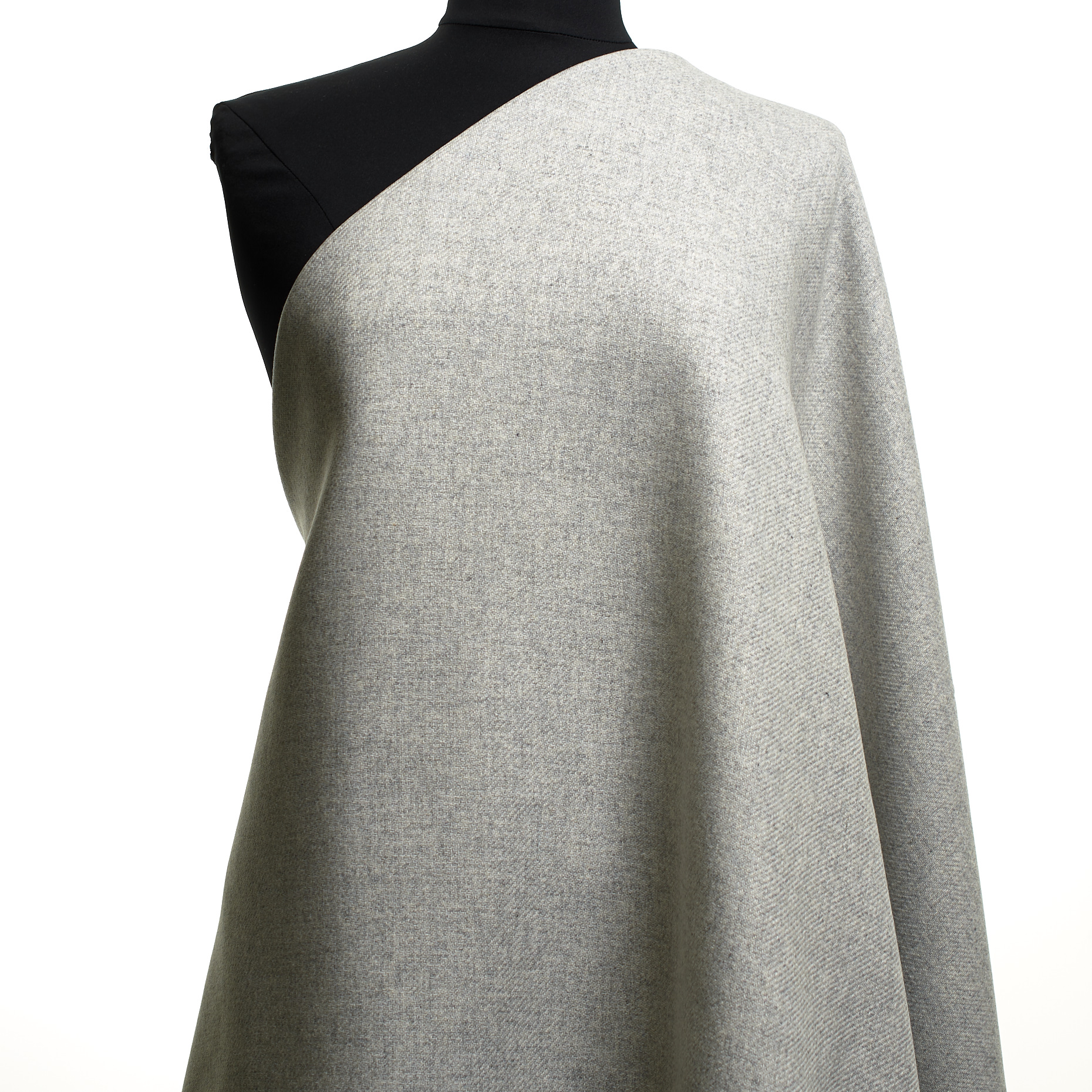 Двойной, Варёная Шерсть, Меланж, Lunar Rock (F000047653) - Манекен