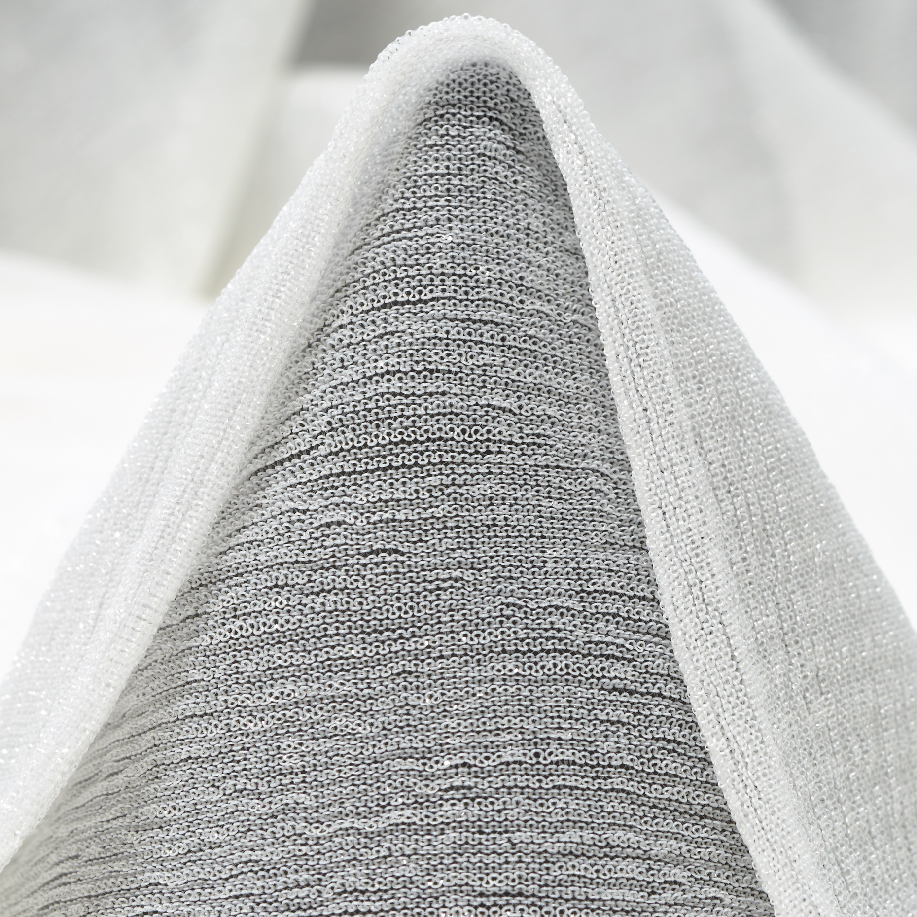 JERSEY, LUREX, MILKY GREEN