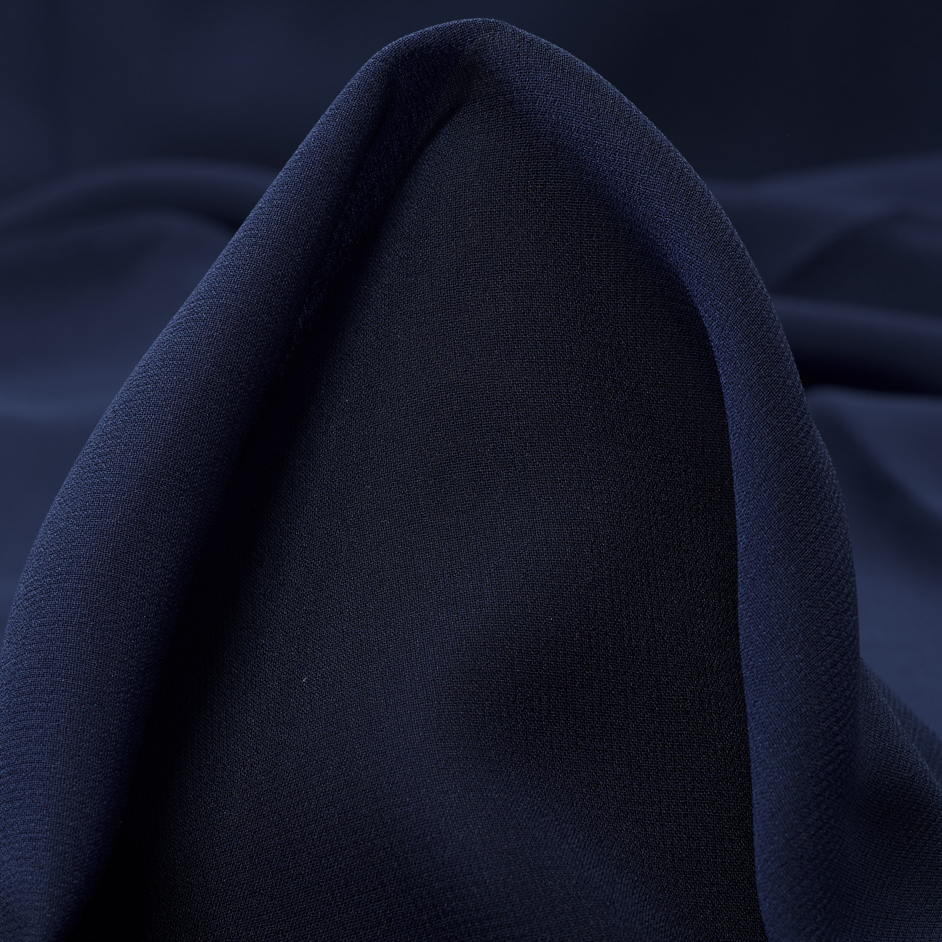 Seide, Chiffon, Denim Blue (C0002900)