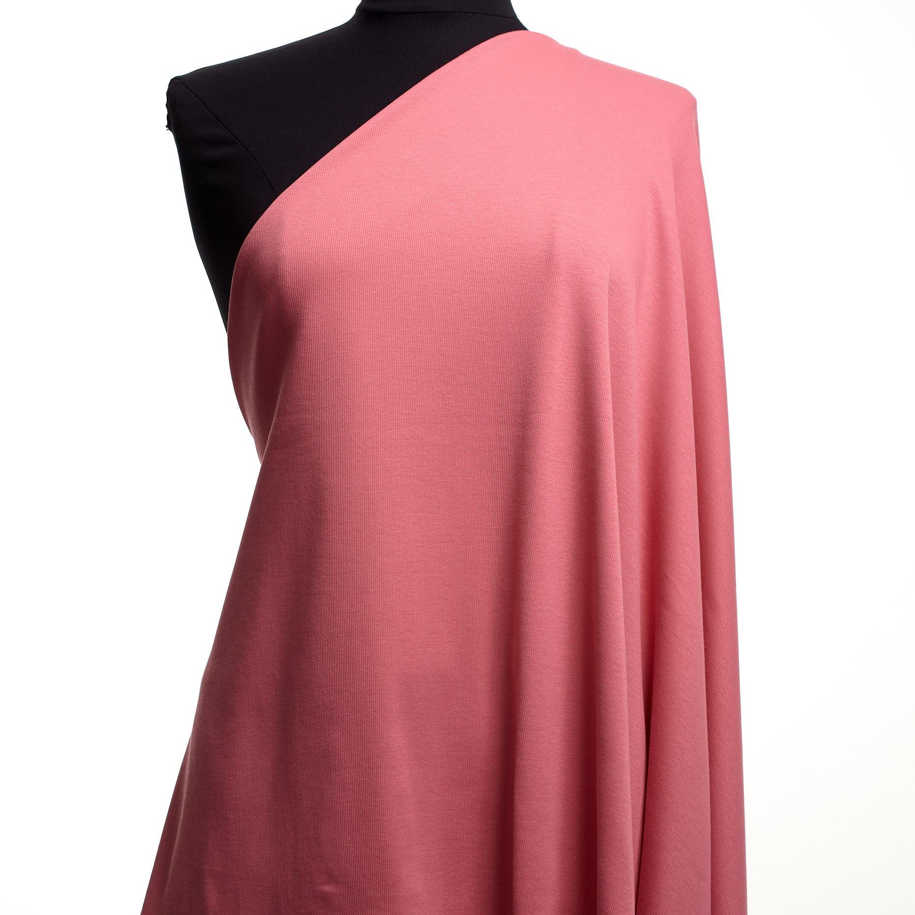 Трикотажная Резинка, Хлопок с эластаном, Strawberry Ice Cream (F000042685) - Манекен