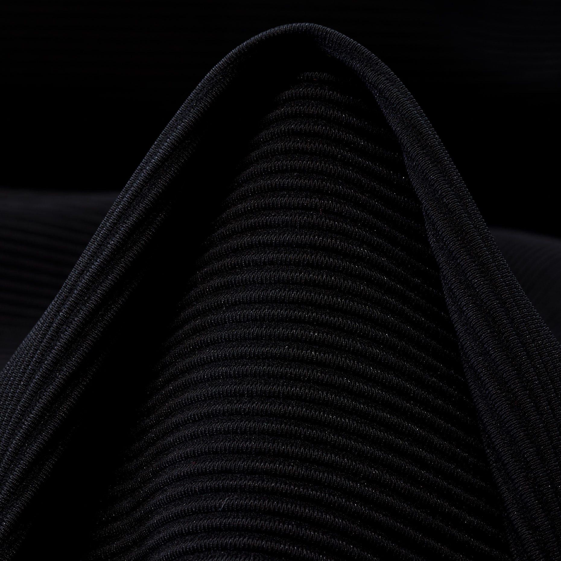 Jersey, A costine, Stretch, Raven Black (F000040128)