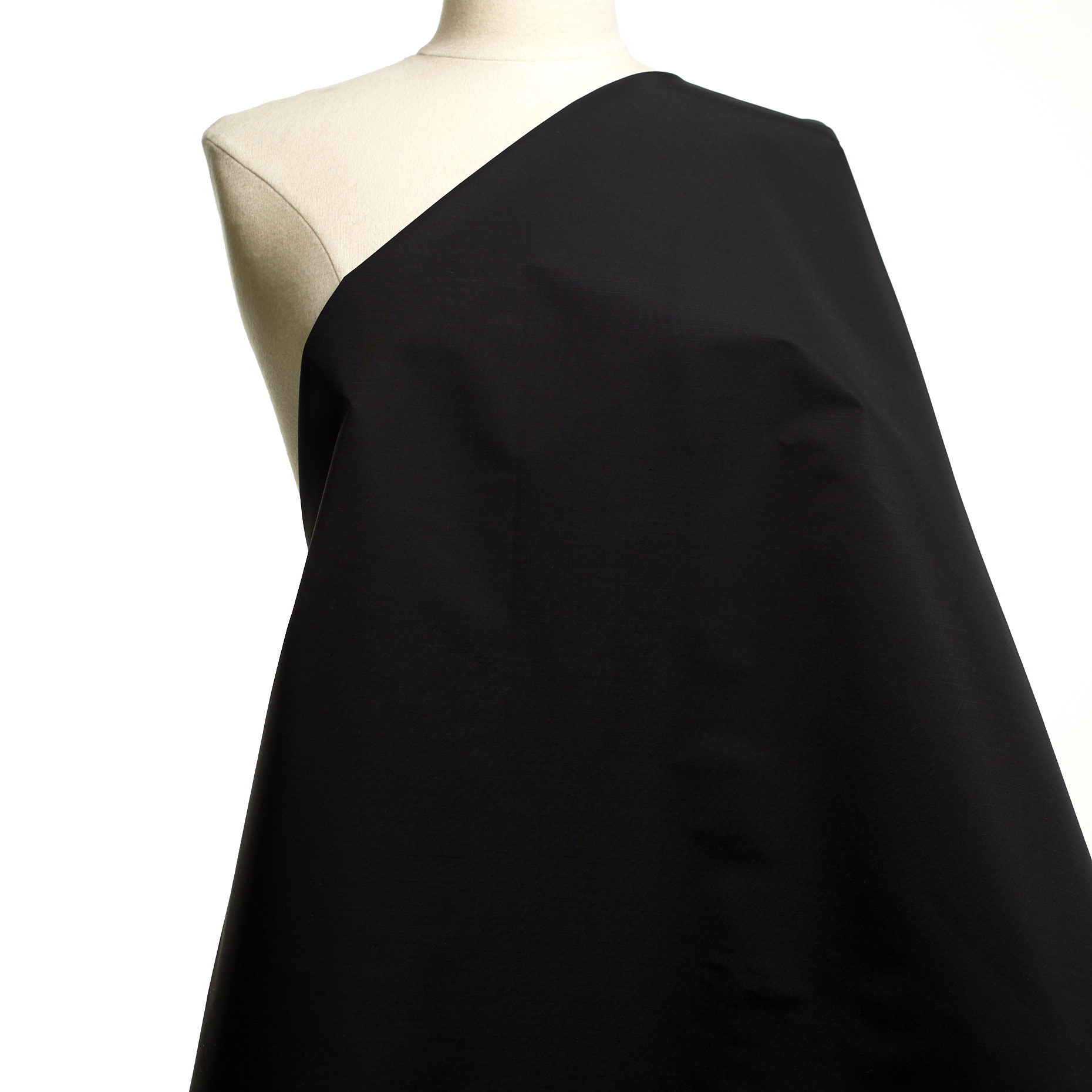 Prążkowany, Sztywny materiał, Raven Black (F000048502) - Manekin