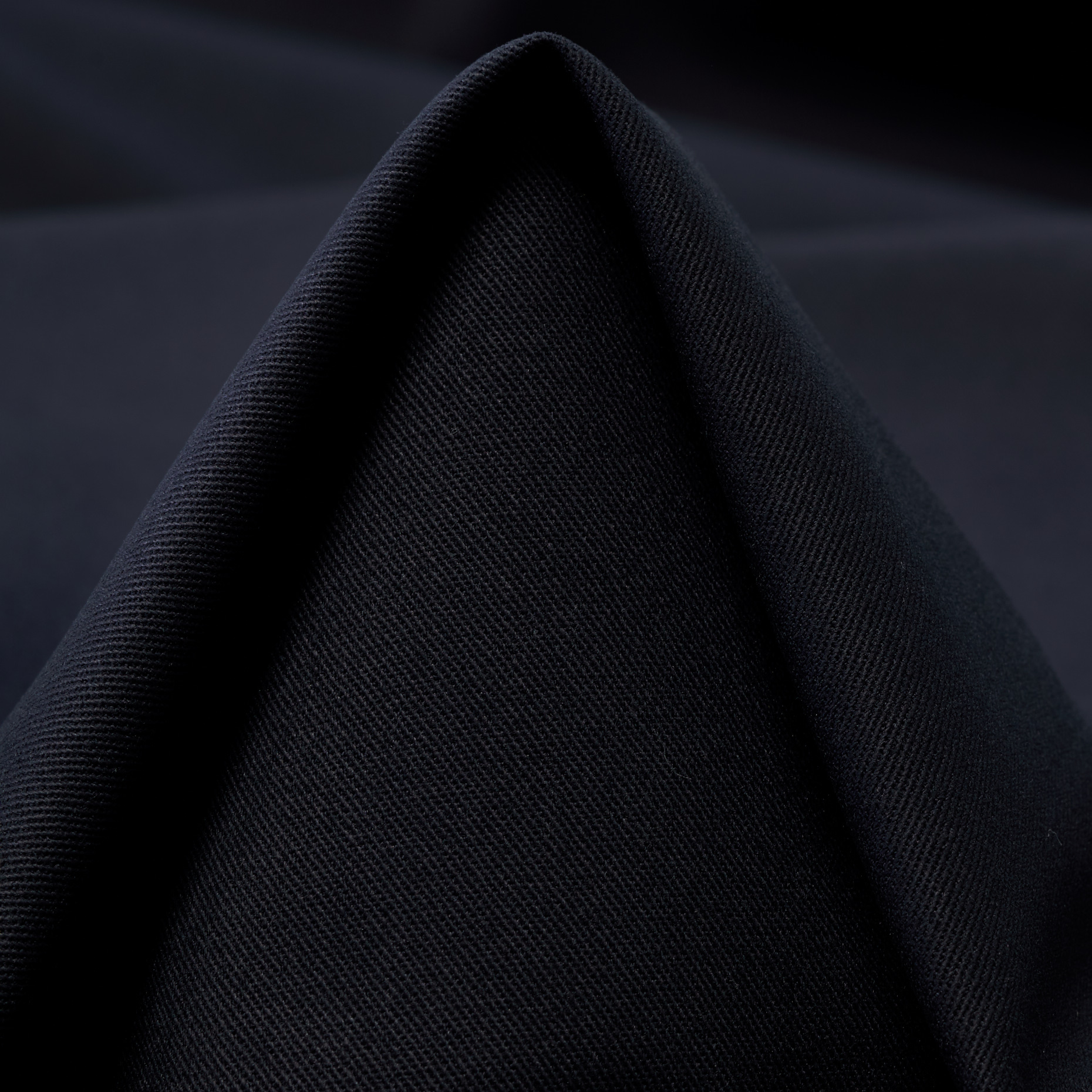 TWILL, COTTON ELASTIC, POLAR NIGHT (F000029592)