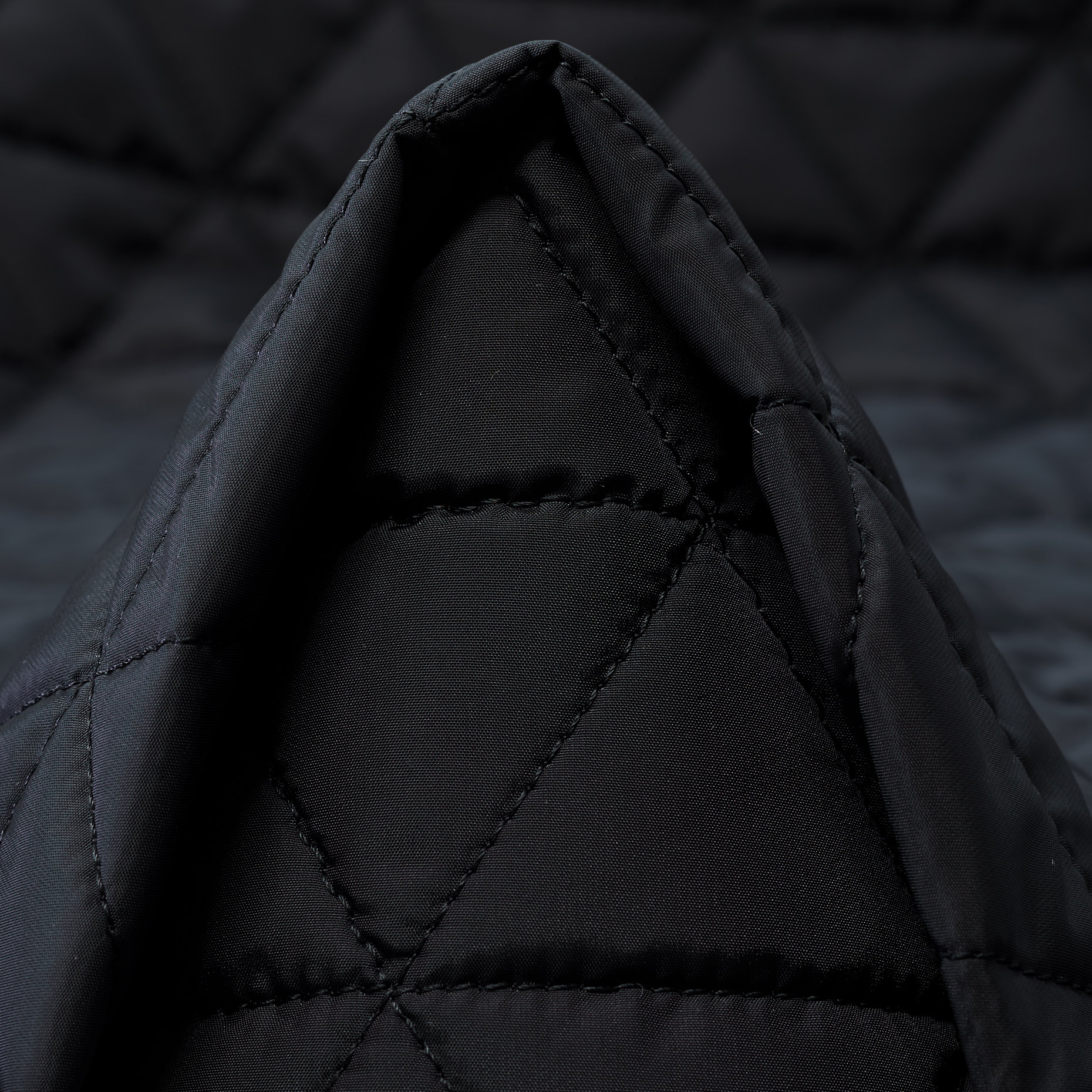 OUTDOOR, NYLON, QUILTED, RAVEN BLACK (F000044258)