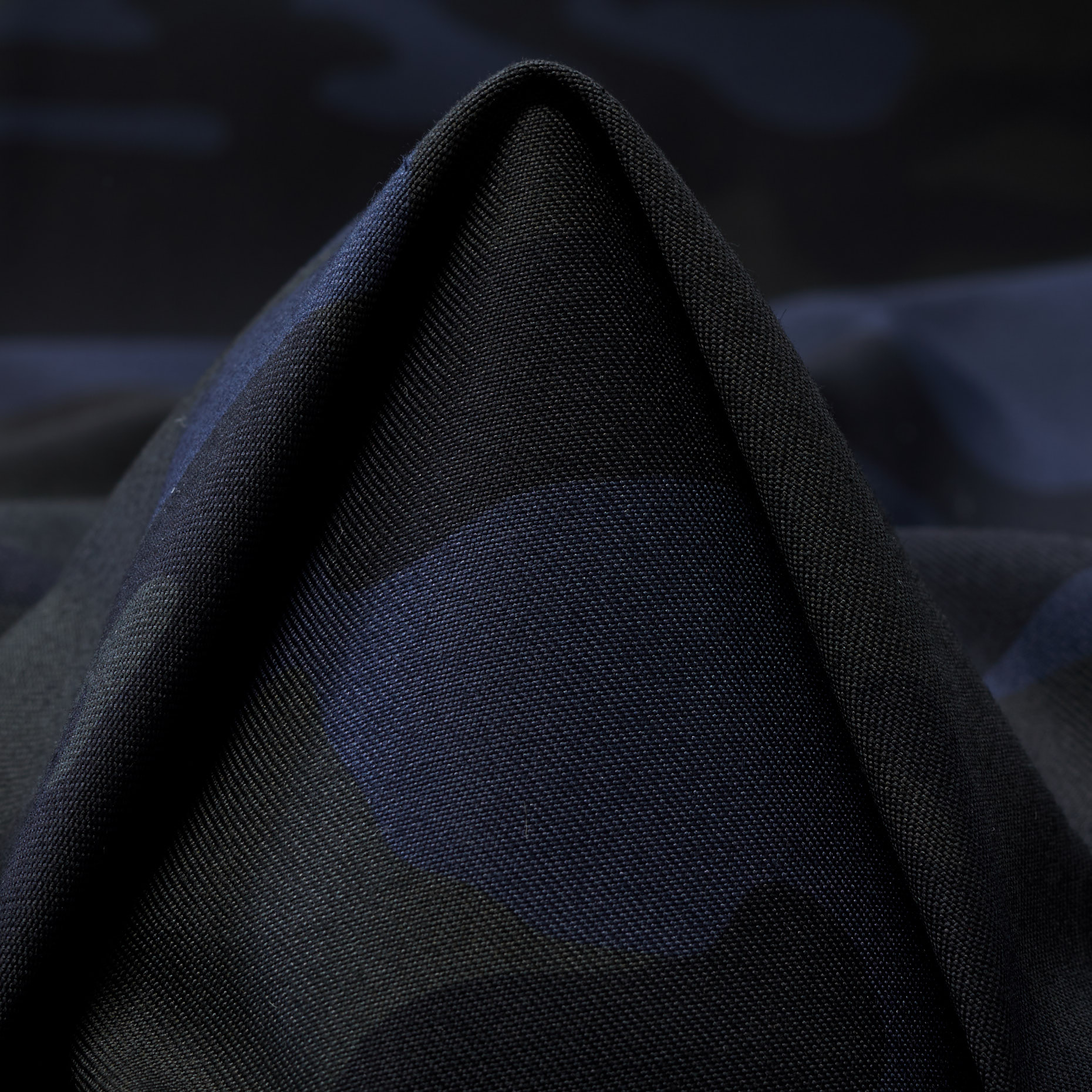 Твил, Хлопок, Камуфляж, Vintage Indigo&Agave Green (F000044034)