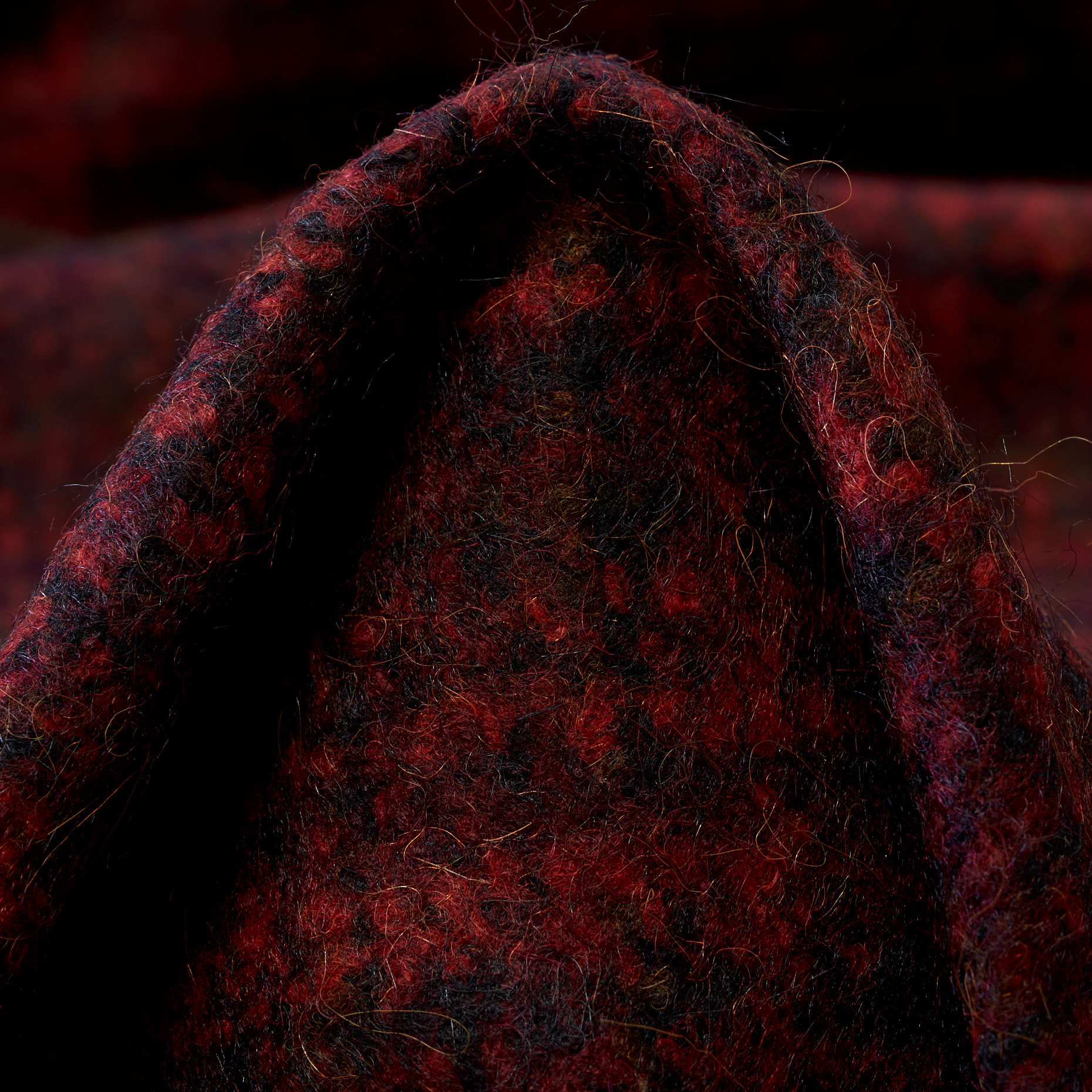 Flanella, Misto Lana, Quadro, Merlot&Caviar (F000043806)