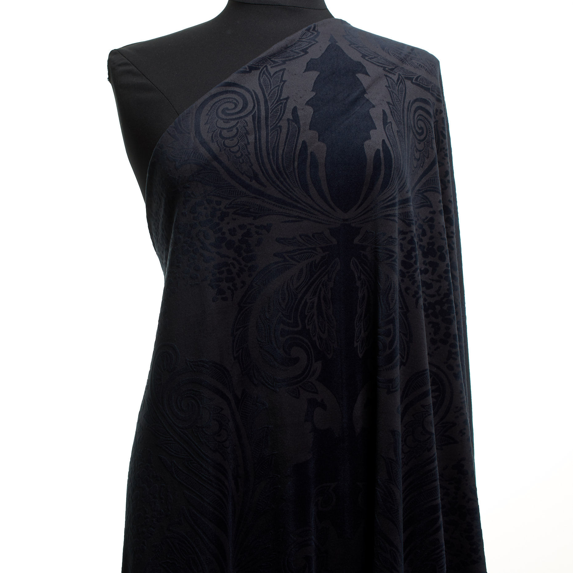 JERSEY, VELVET, PRINTED, PARISIAN NIGHT (F000036129) - Mannequin