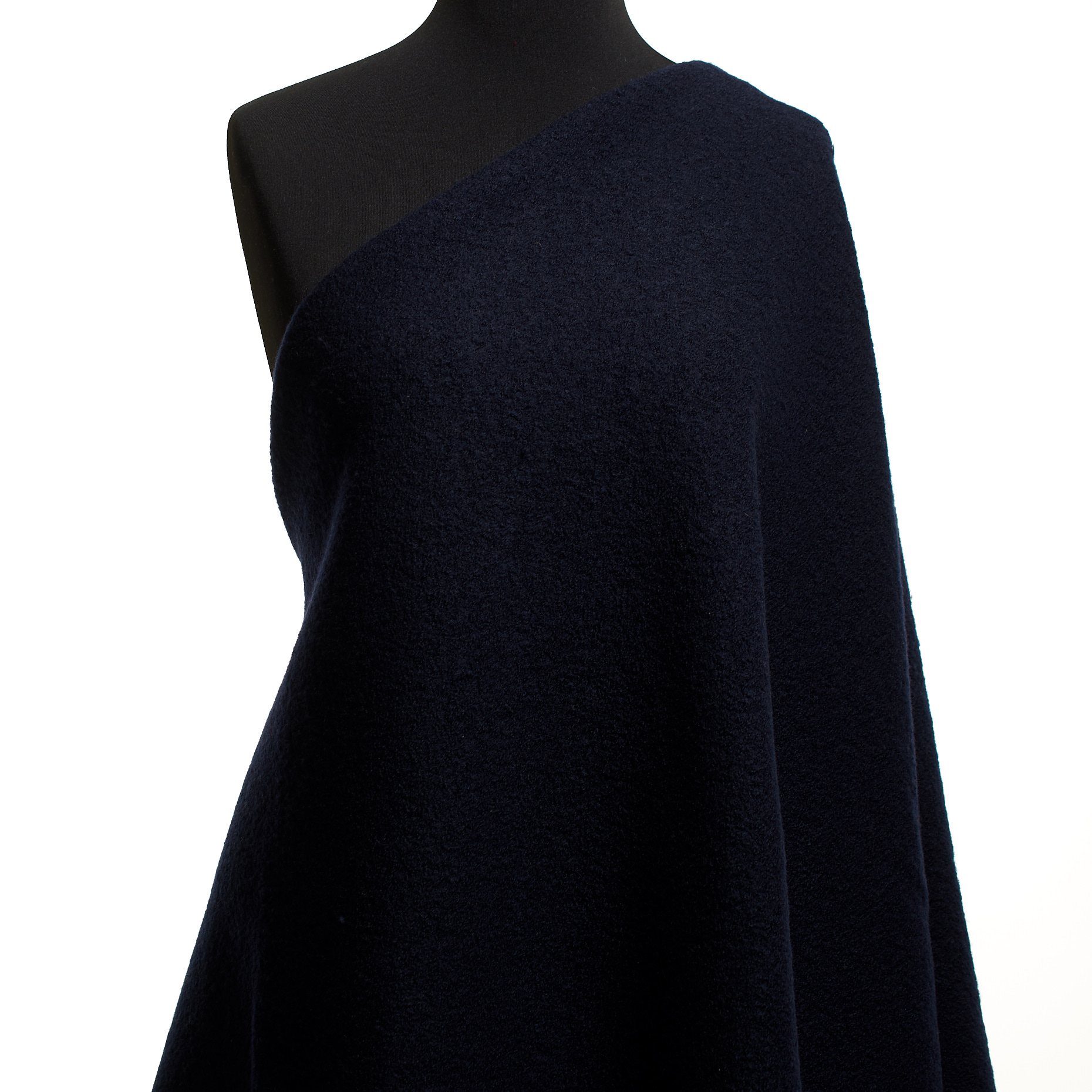 BOUCLÉ, BOILED WOOL, VIRGIN WOOL, PARISIAN NIGHT (F000049582) - Mannequin