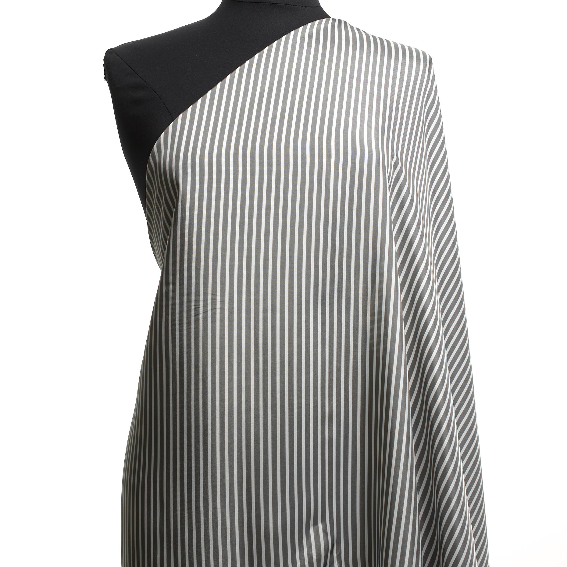 Viscosa, Forro, Rayas, Steel&White (F000032891) - Maniquí