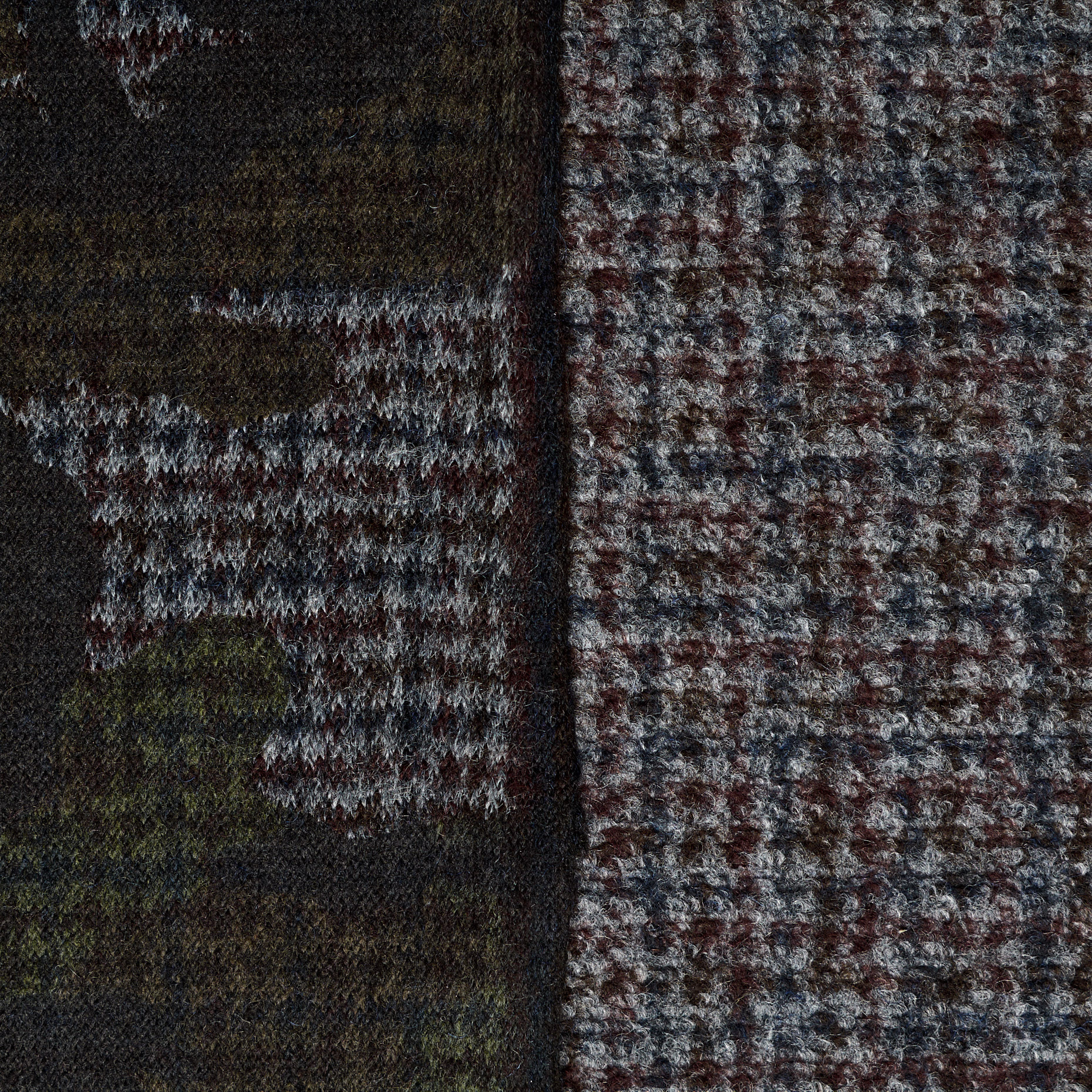JERSEY, JACQUARD, WOOL BLEND, KALAMATA (F000044624) - Texture