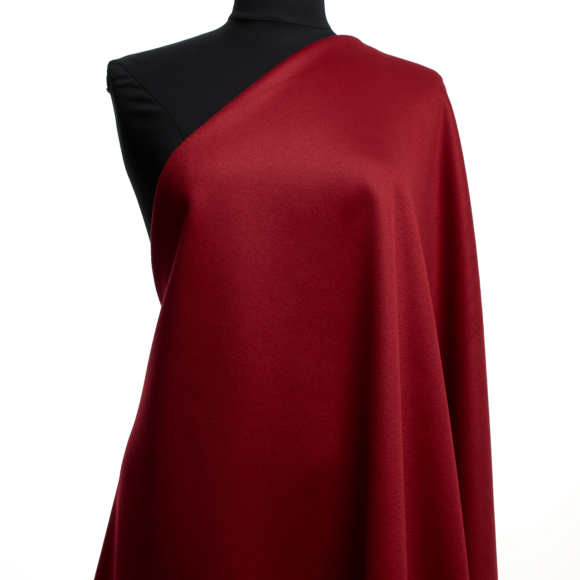 BOILED WOOL, VIRGIN WOOL, CASHMERE, SAVVY RED (F000046504) - Mannequin