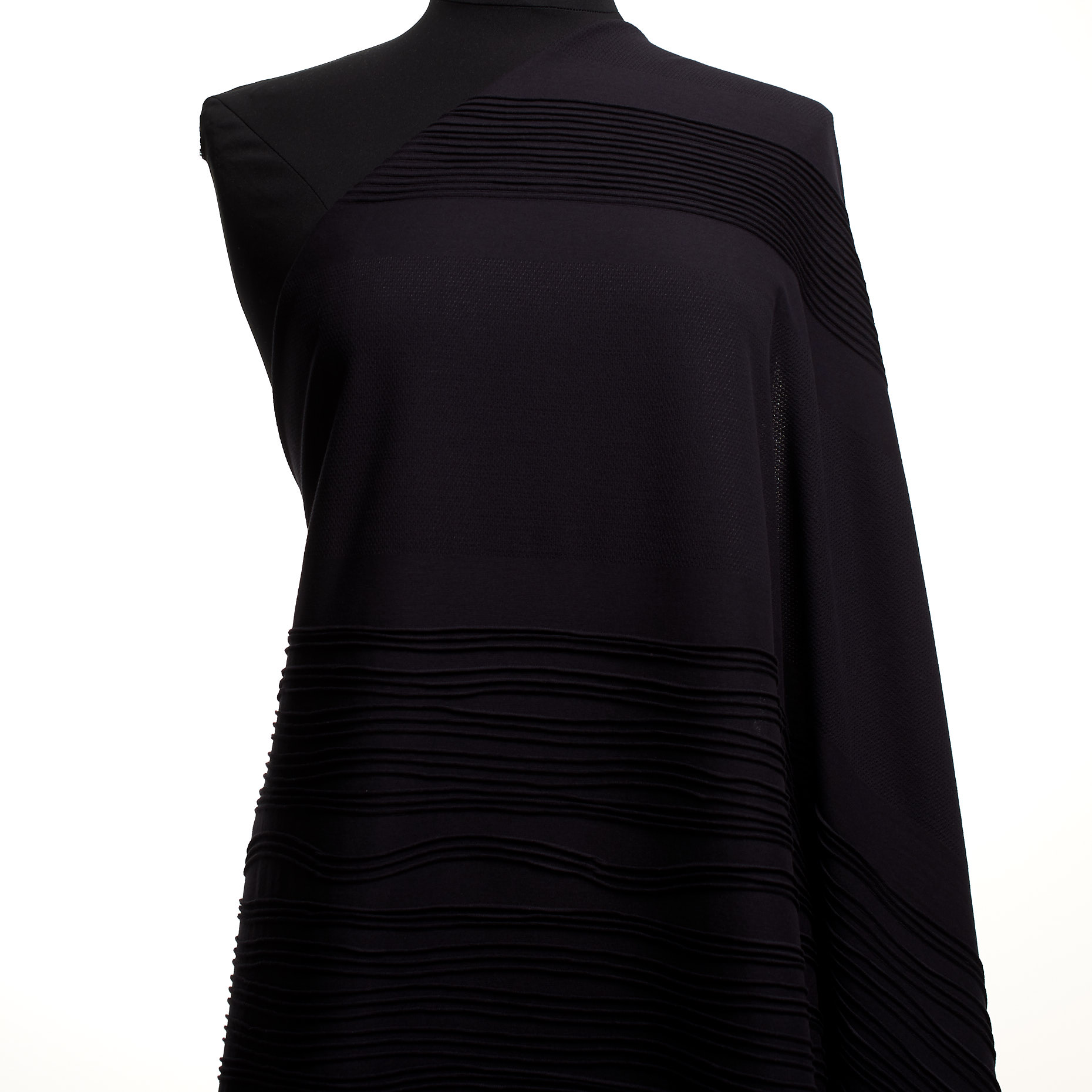 JERSEY, JACQUARD, DARK BLUE (F000036564) - Mannequin