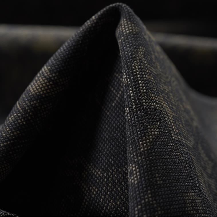 VISCOSE BLEND, PRINTED, PRINTED, LIGHT TAUPE&ANTHRACITE