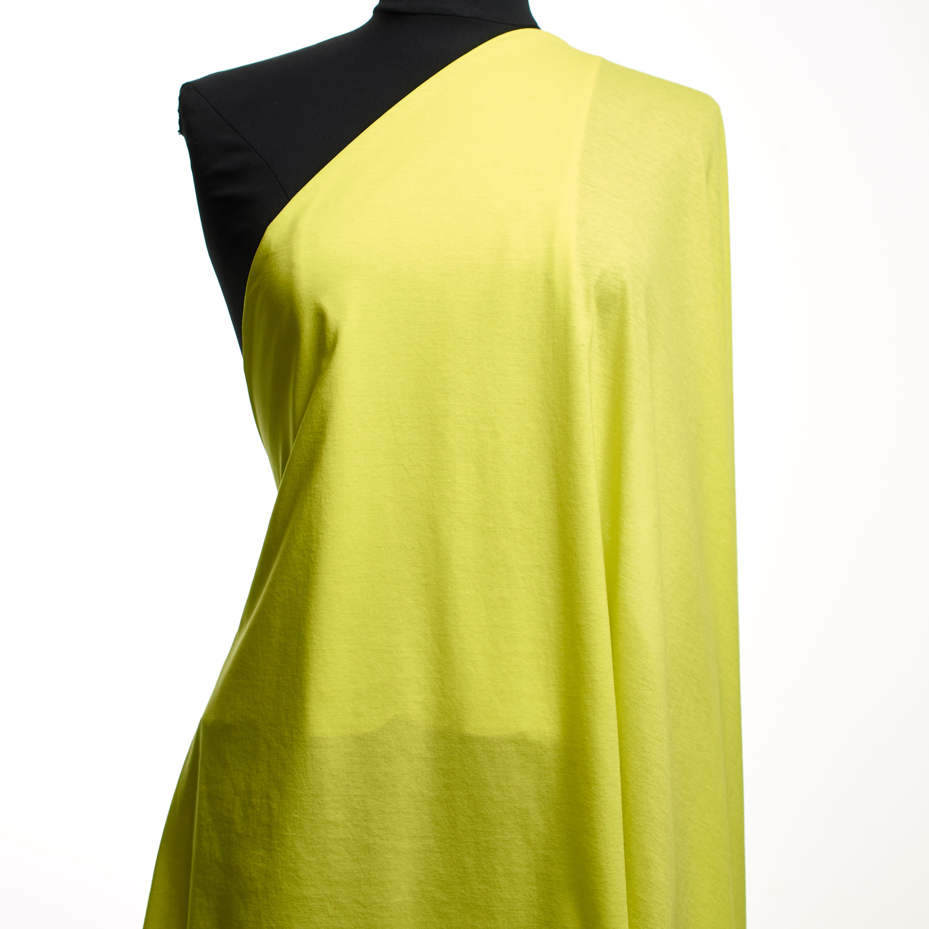SINGLE JERSEY, COTTON, SUNNY LIME (F000046276) - Mannequin