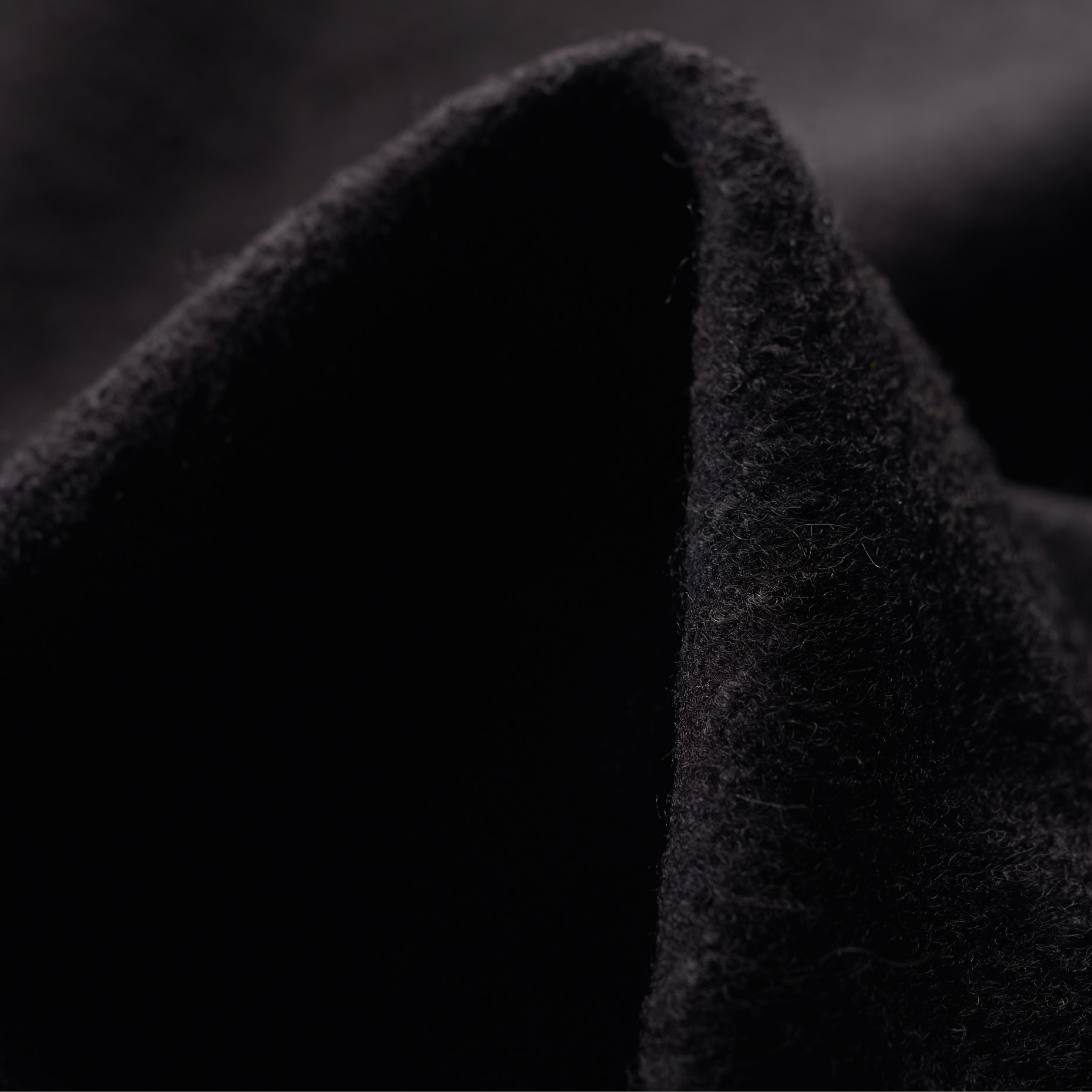 BOUCLÉ, VIRGIN WOOL, RAVEN BLACK (F000025958)