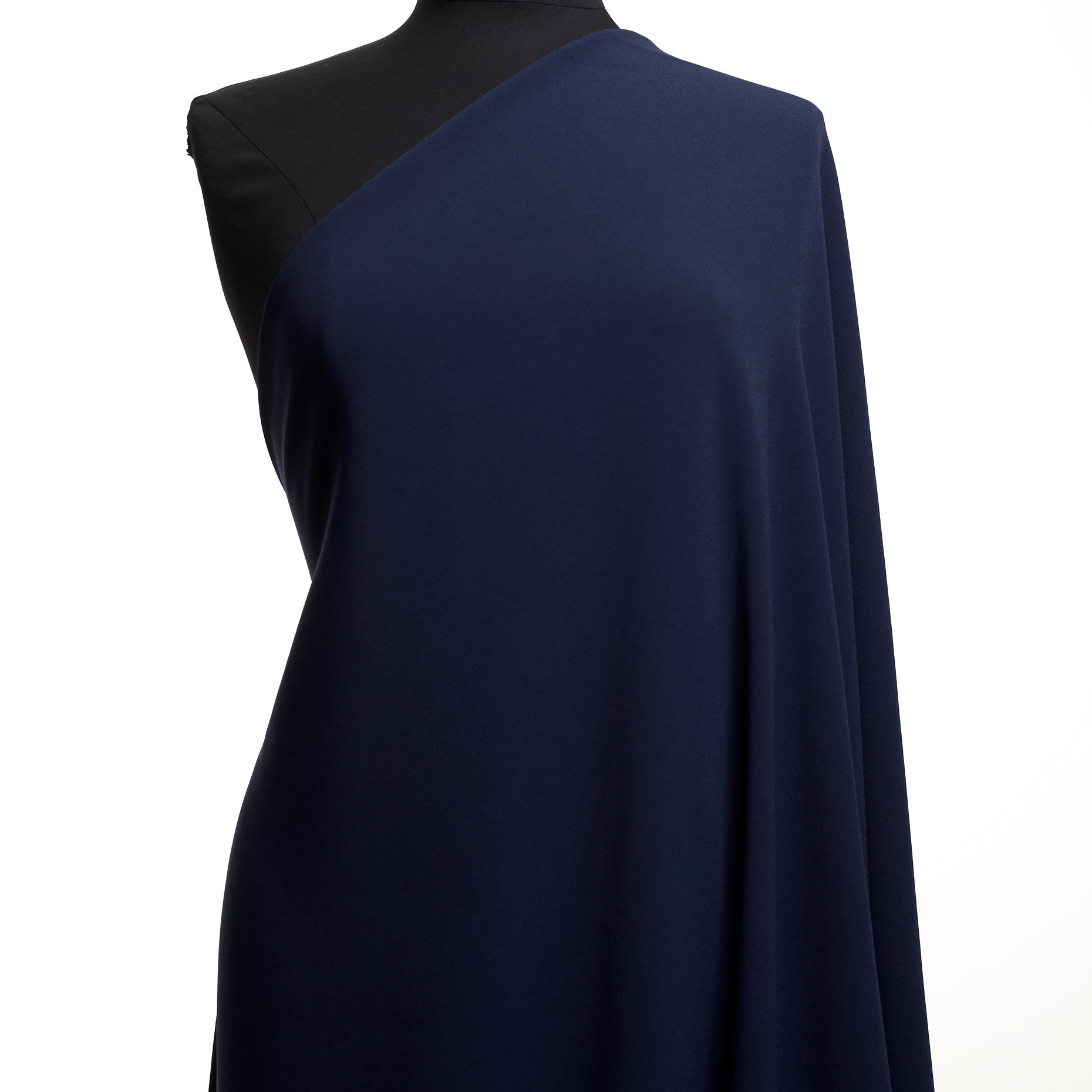 Crêpe, Satén, Triacetato, Medieval Blue (F000036669) - Maniquí