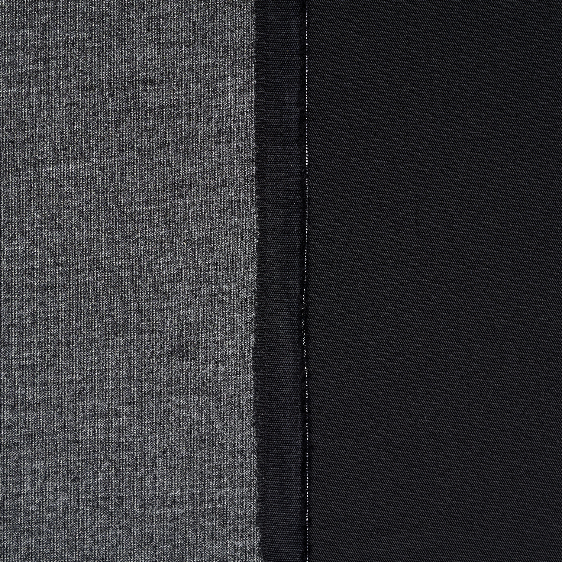 TWILL, JERSEY, BONDED, NIGHT OWL&RAVEN BLACK (F000023074) - Texture