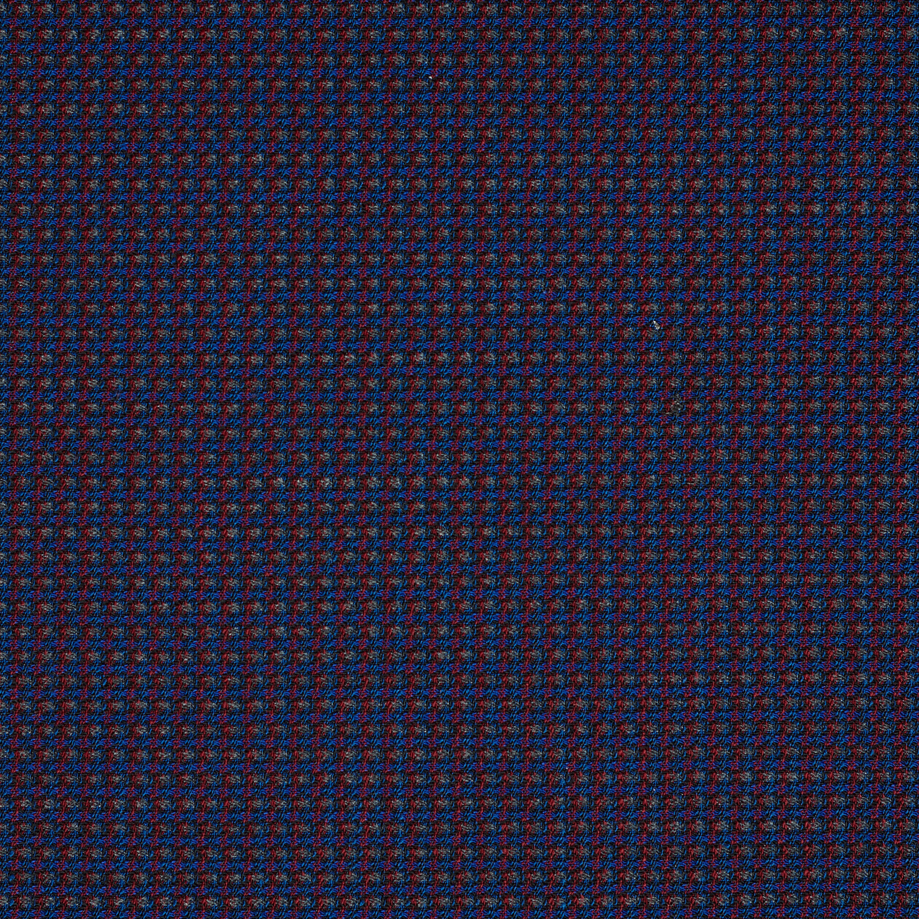 JACQUARD, VIRGIN WOOL, MICRO DESIGN, TRUE BLUE&RED ALERT (F000037595) - Texture