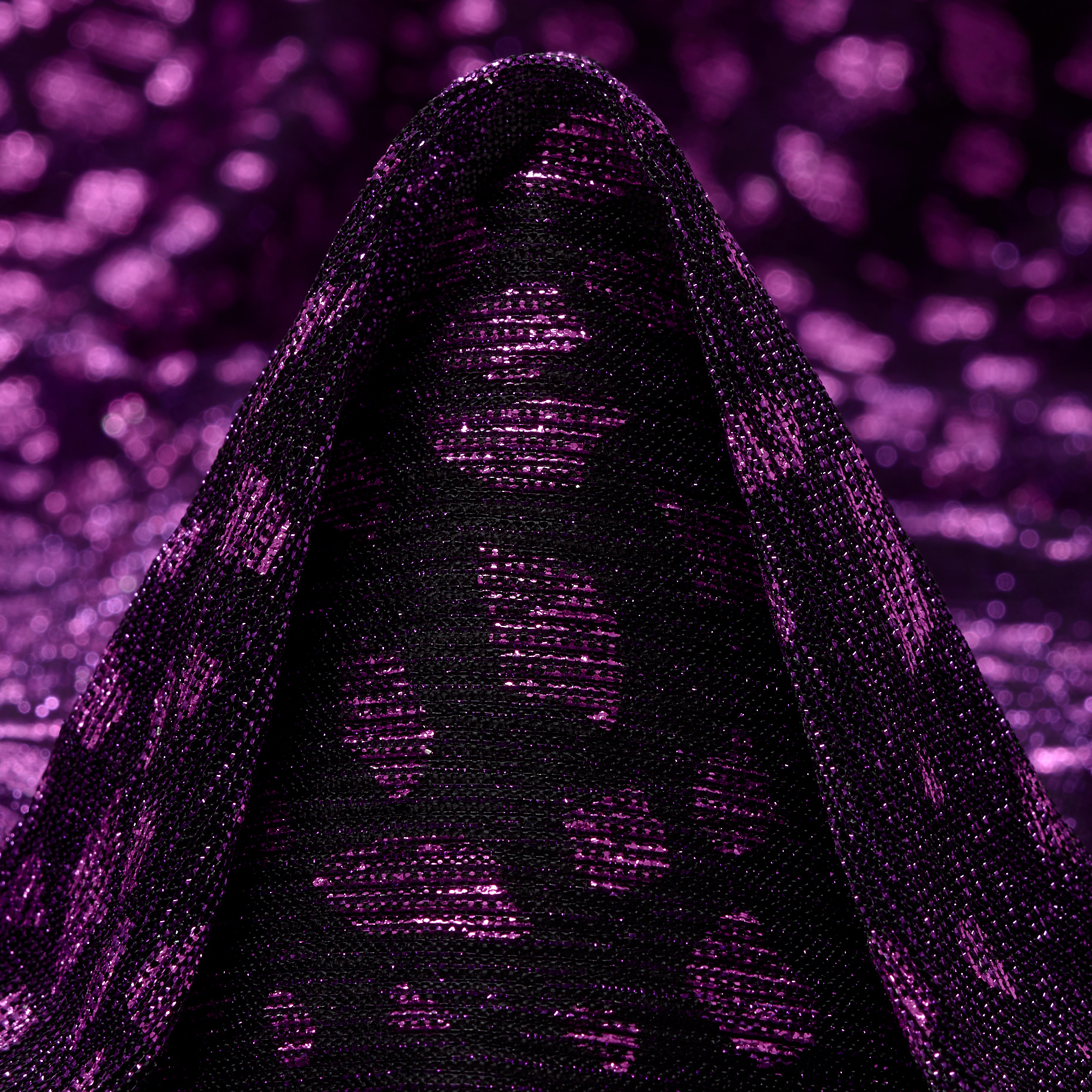 JERSEY, TRANSPARENT, METALLIC, PHLOX PINK (F000048608)