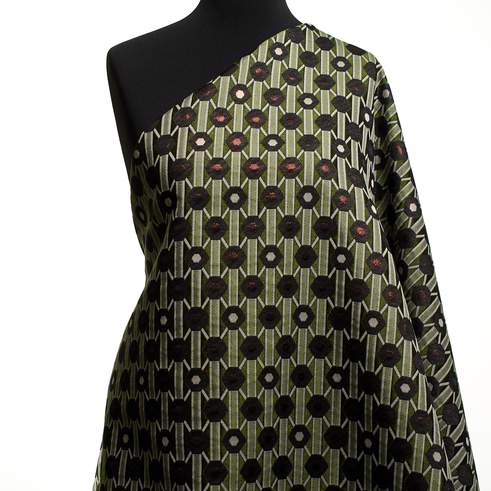 JACQUARD, MINCED HERB&BLACKENED PEARL (P000004820) - Mannequin