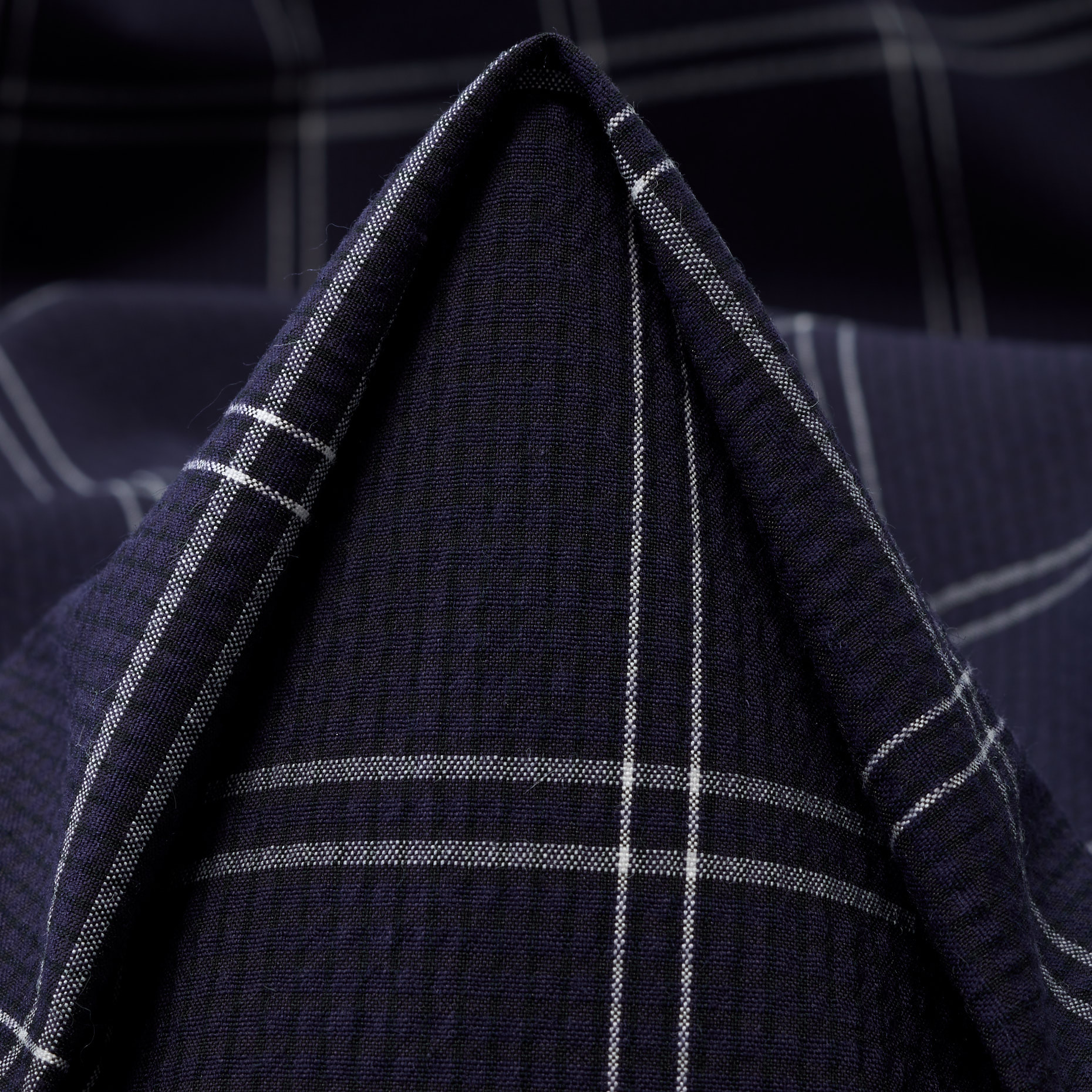 SEERSUCKER, COTTON, ELASTIC, PARISIAN NIGHT&SNOW WHITE