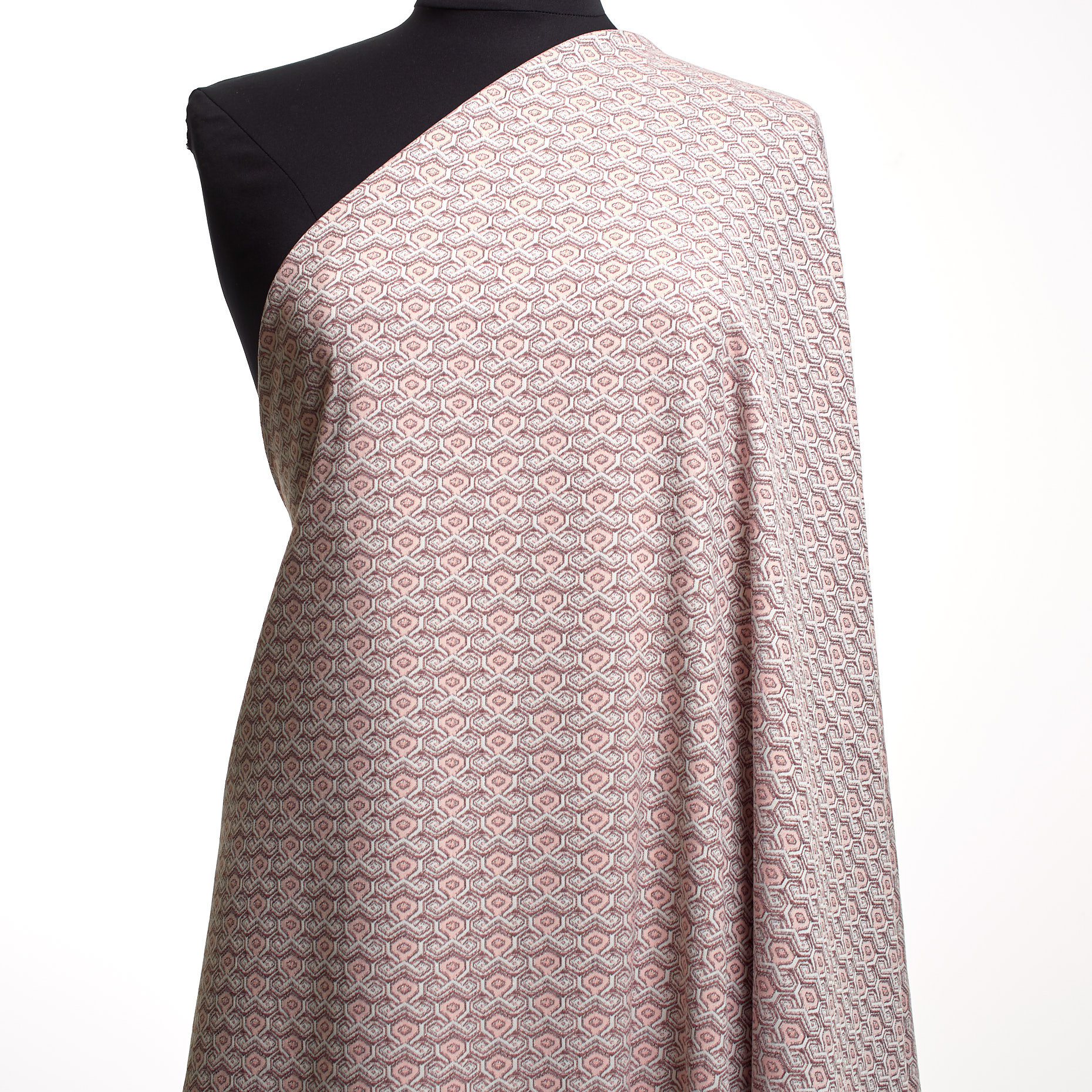 Jacquard, Algodón, Elástico, Rose Quartz (F000041416) - Maniquí