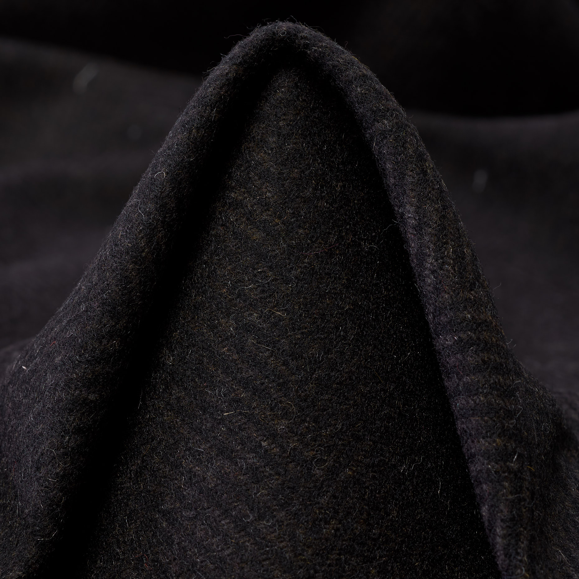 HERRINGBONE, BOILED WOOL, COFFEE QUARTZ (F000044900)