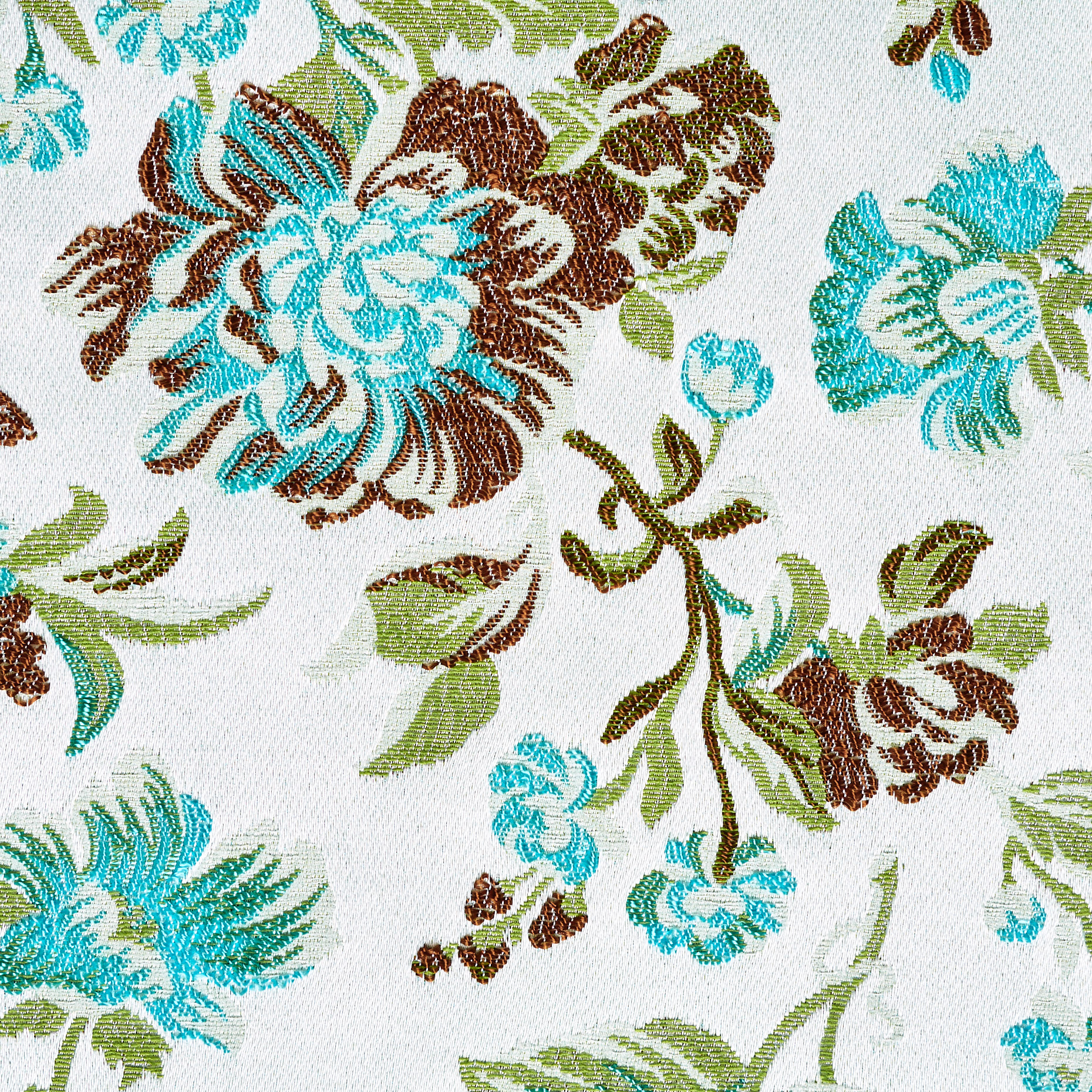 JACQUARD, COTTON BLEND, ELASTIC, NIMBUS CLOUD&BLUE CURACAO (P000002610) - Texture