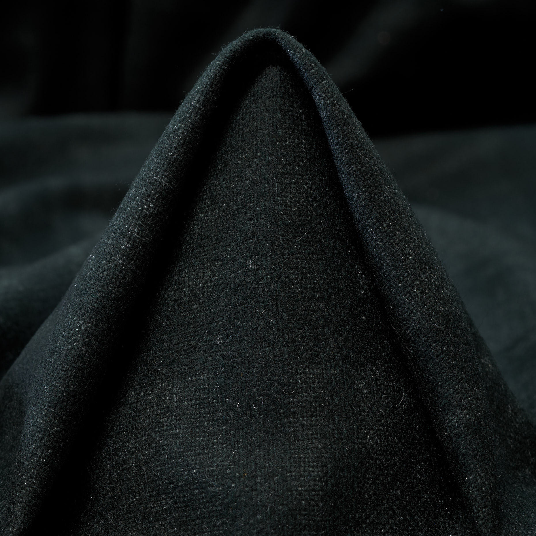 Виргинская шерсть, Клетка, Меланж, Blackened Pearl (F000045198)