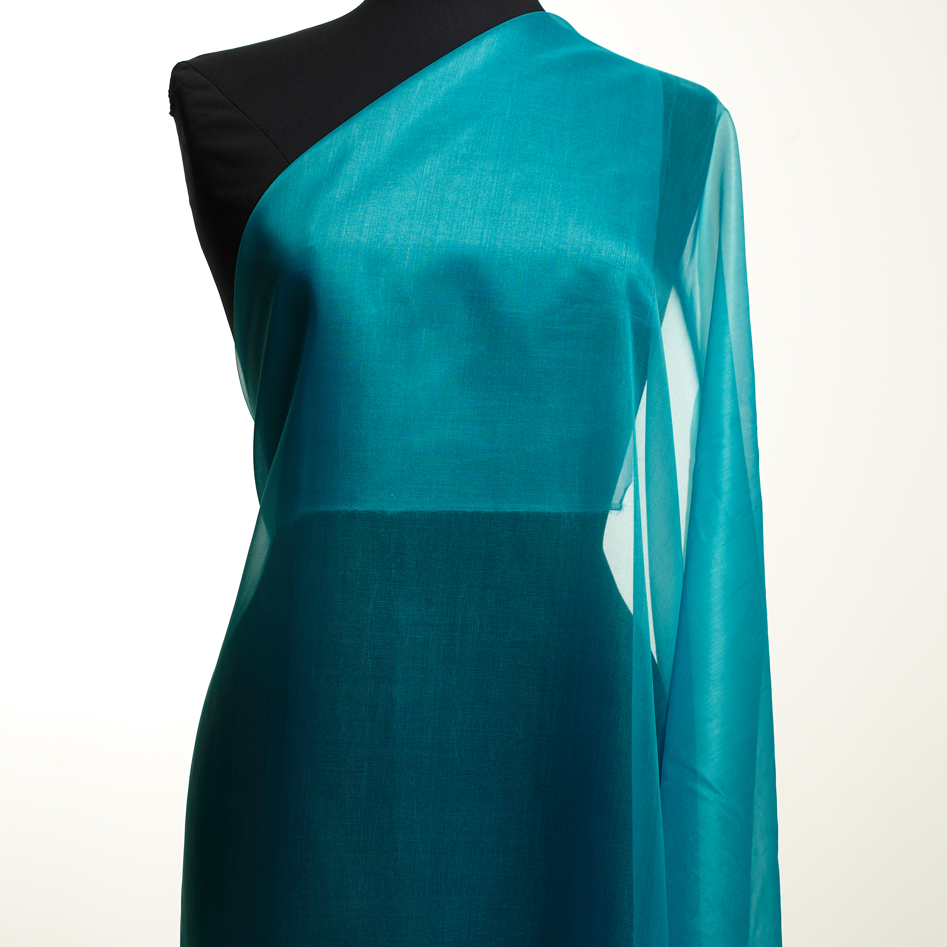 SILK, ORGANZA, HORIZON BLUE (F0000396) - Mannequin