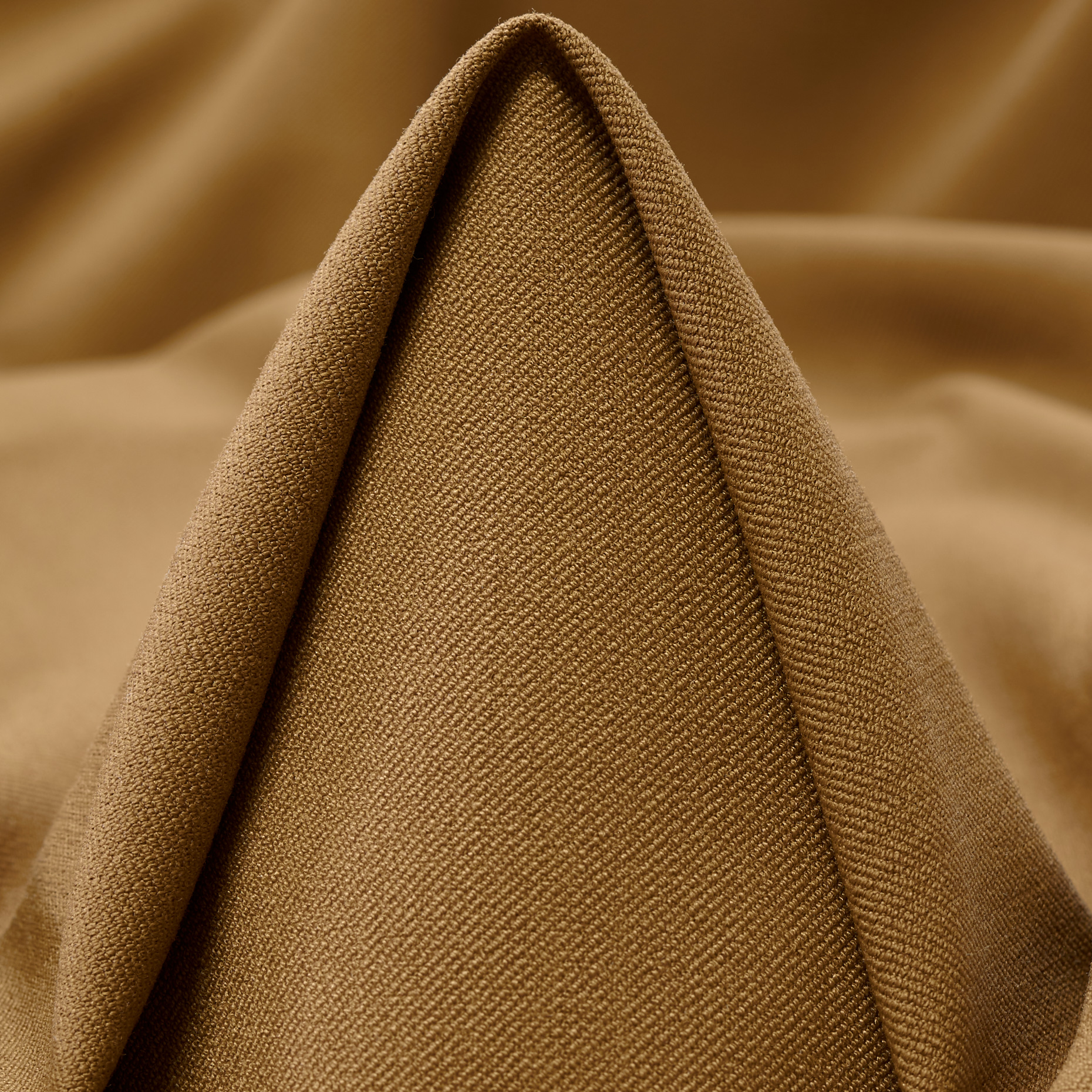 TWILL, VISCOSE BLEND, ELASTIC, TAN