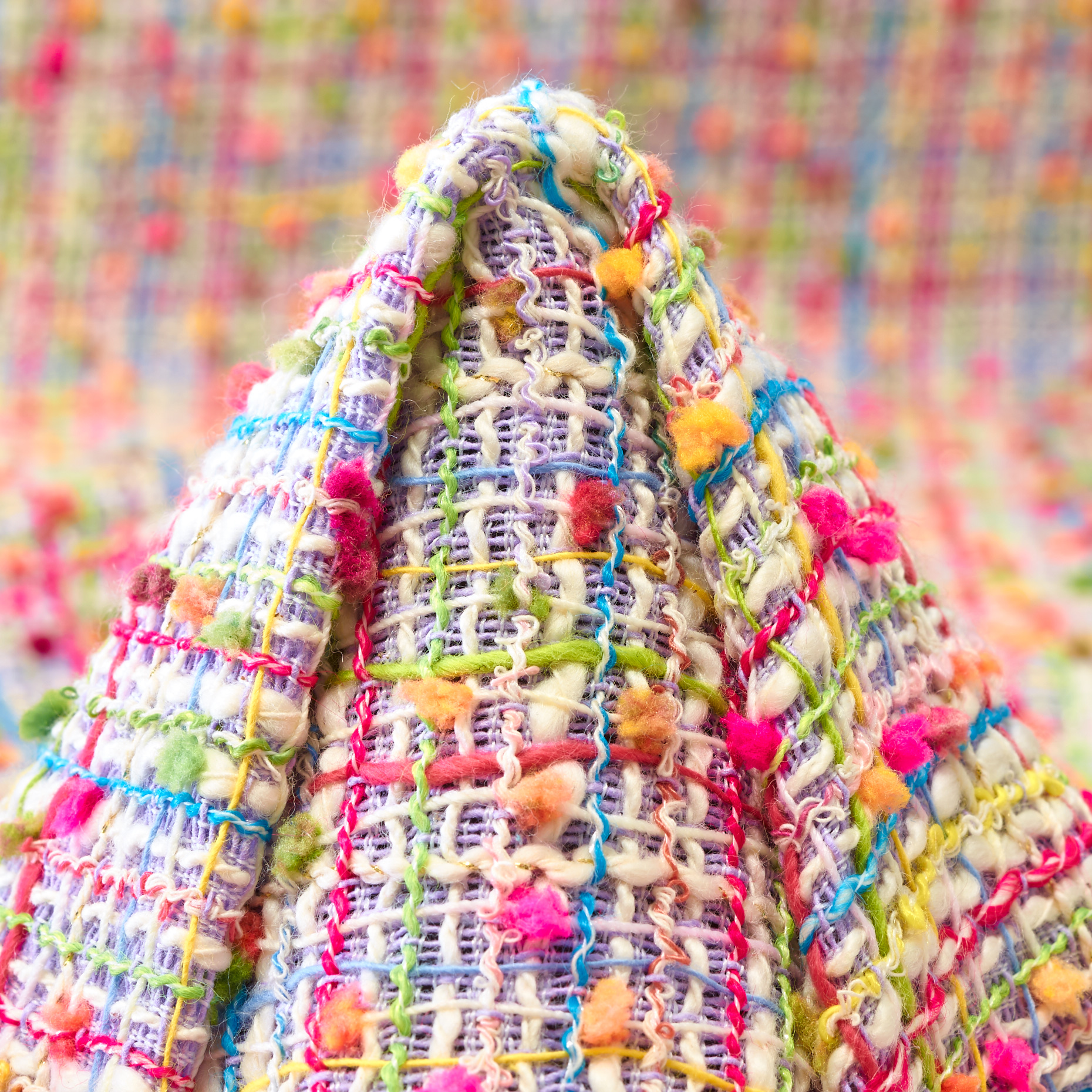 CHANEL, BOUCLÉ, COTTON, SERENITY&STRAWBERRY PINK (P000005320)