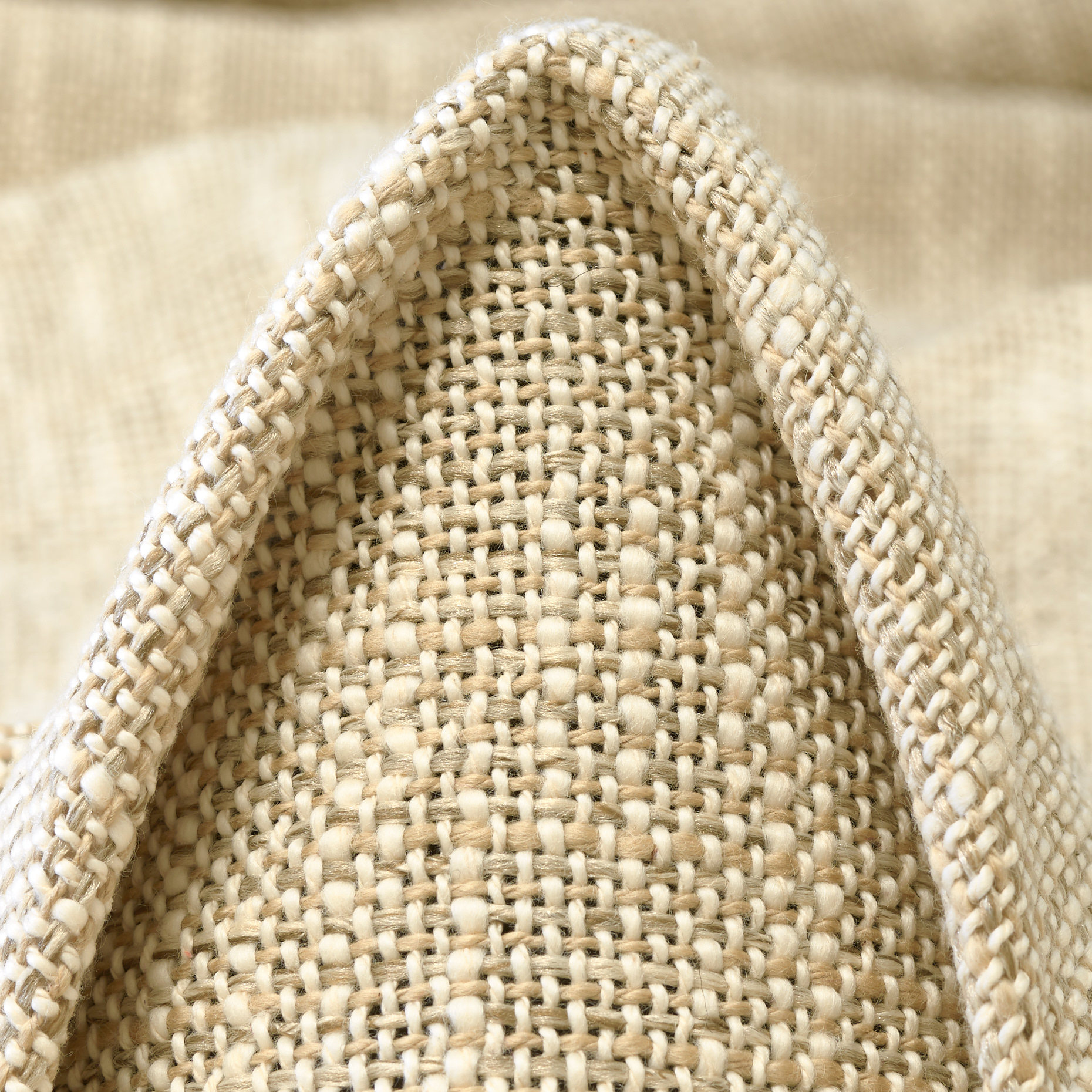 COTTON, SLUB YARN, BONE WHITE