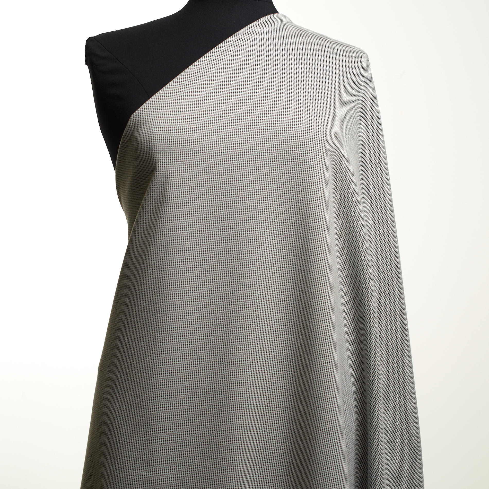 Jersey, Jacquard, Pata de Gallo, Steel Gray (F000034520) - Maniquí