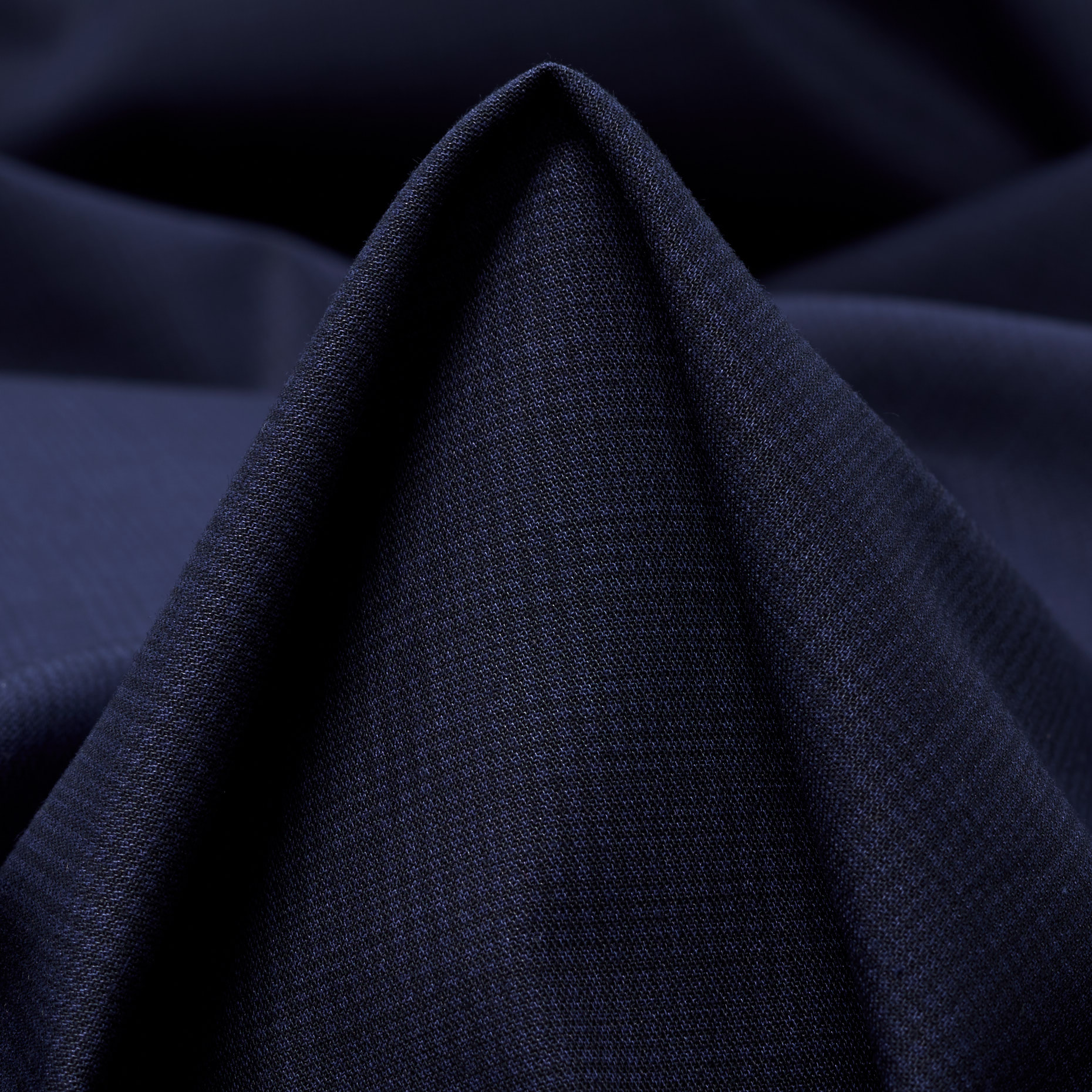 POPLIN, COTTON ELASTIC, PRINTED, OCEAN DEEP (F000037906)