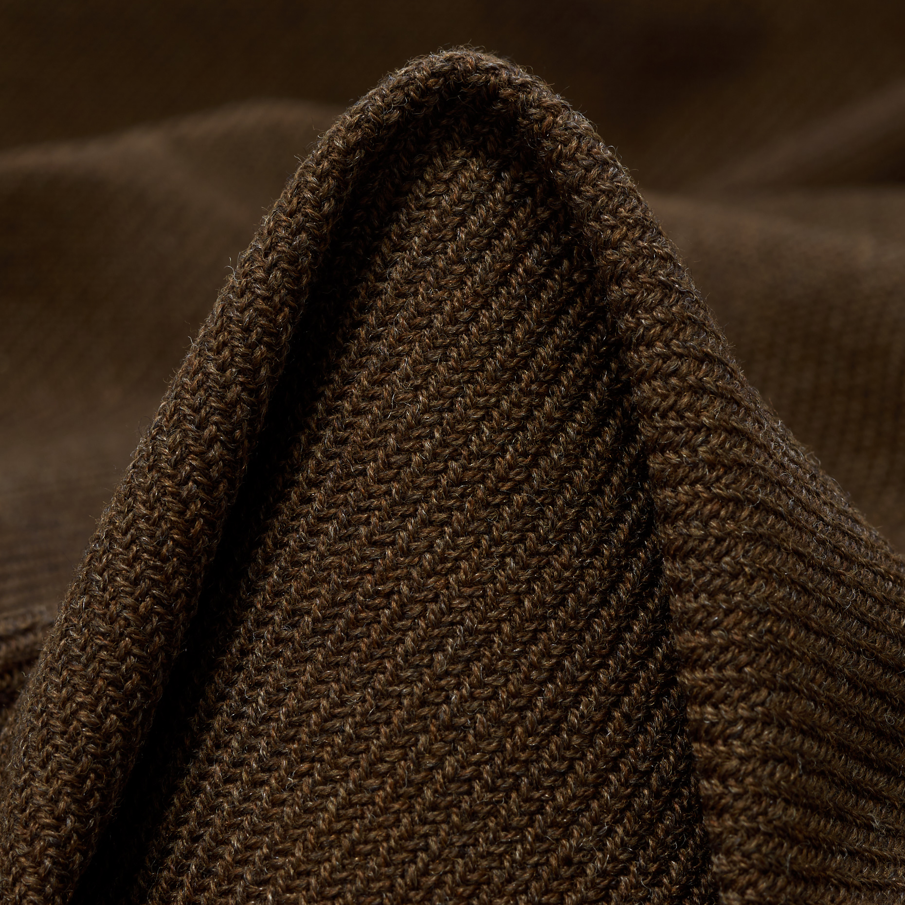 TWILL, VIRGIN WOOL, COTTON, CHESTNUT (F000047966)