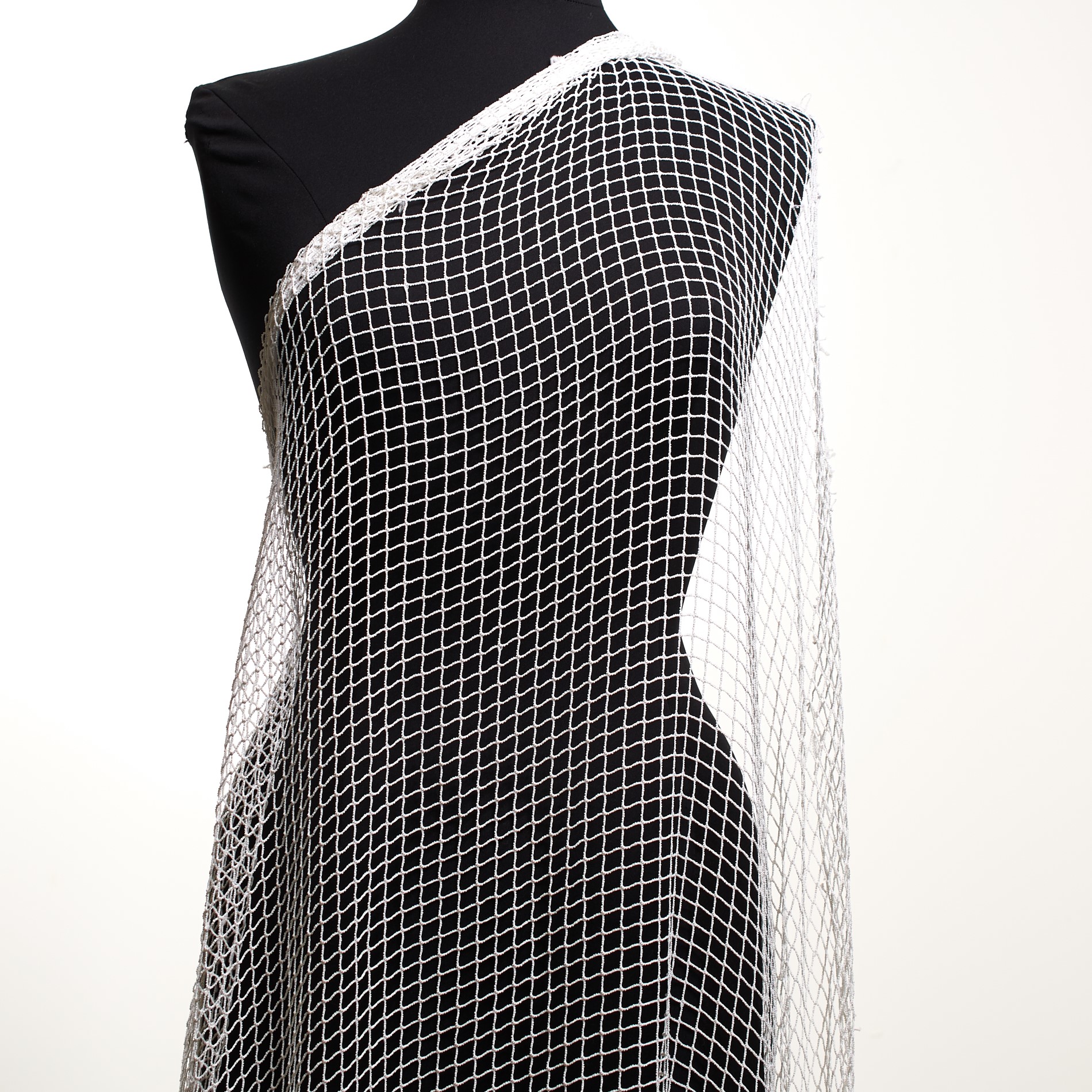 Siatka, Poliamid, Brilliant White (F000032186) - Manekin