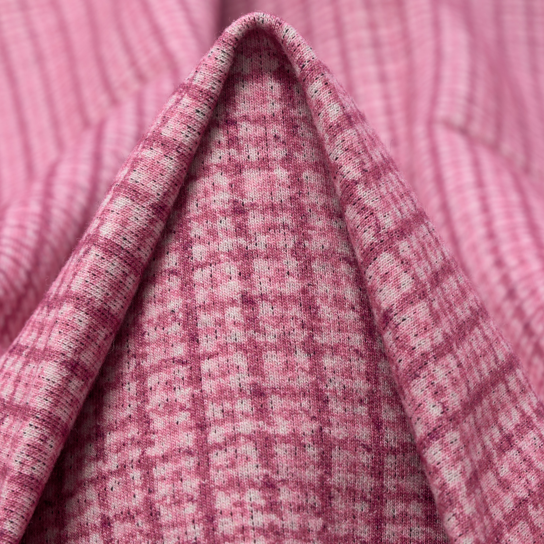 Jersey, Baumwolle, Karo, Candy Pink (F000047874)