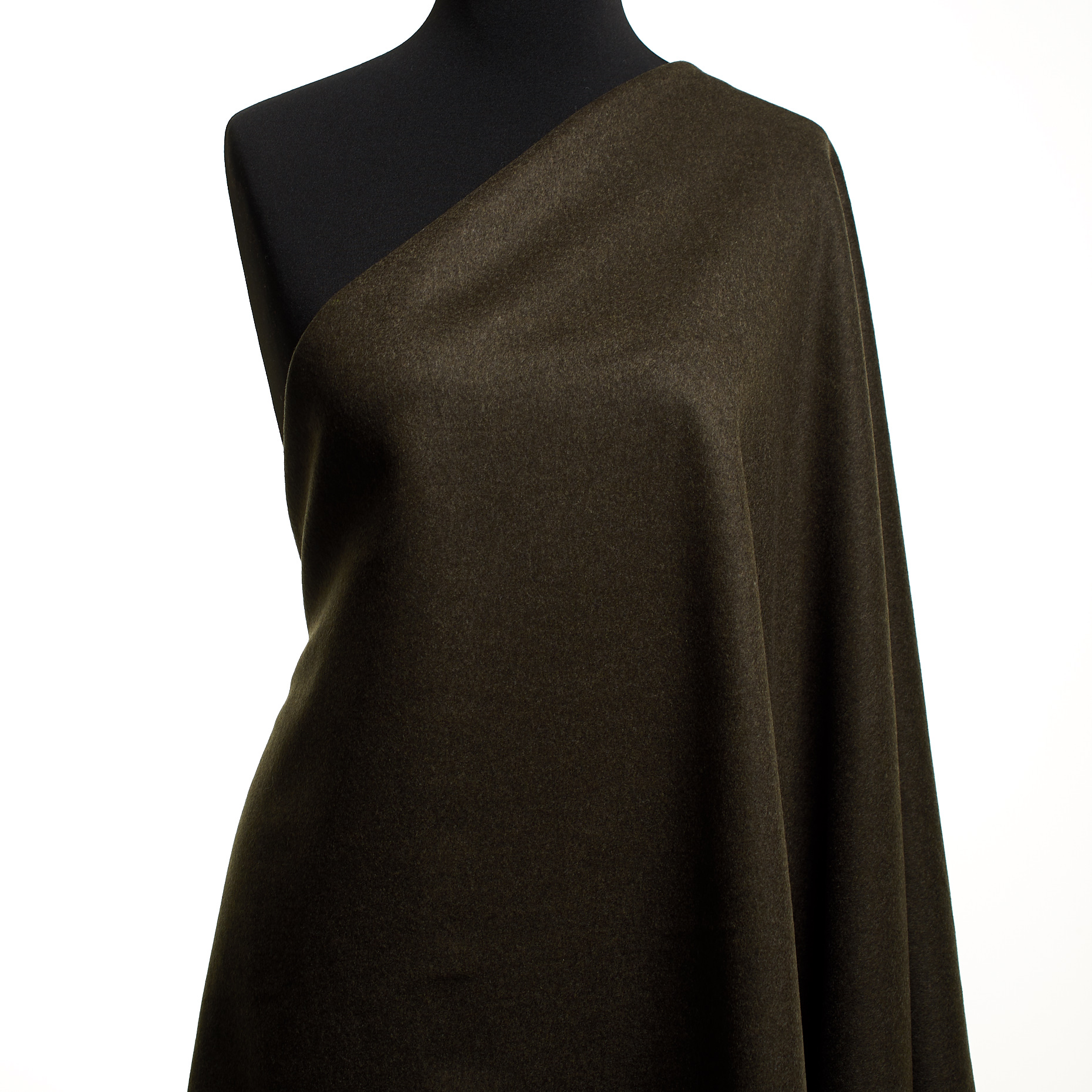 DOUBLE, BOILED WOOL, MELANGE, KALAMATA (F000049112) - Mannequin