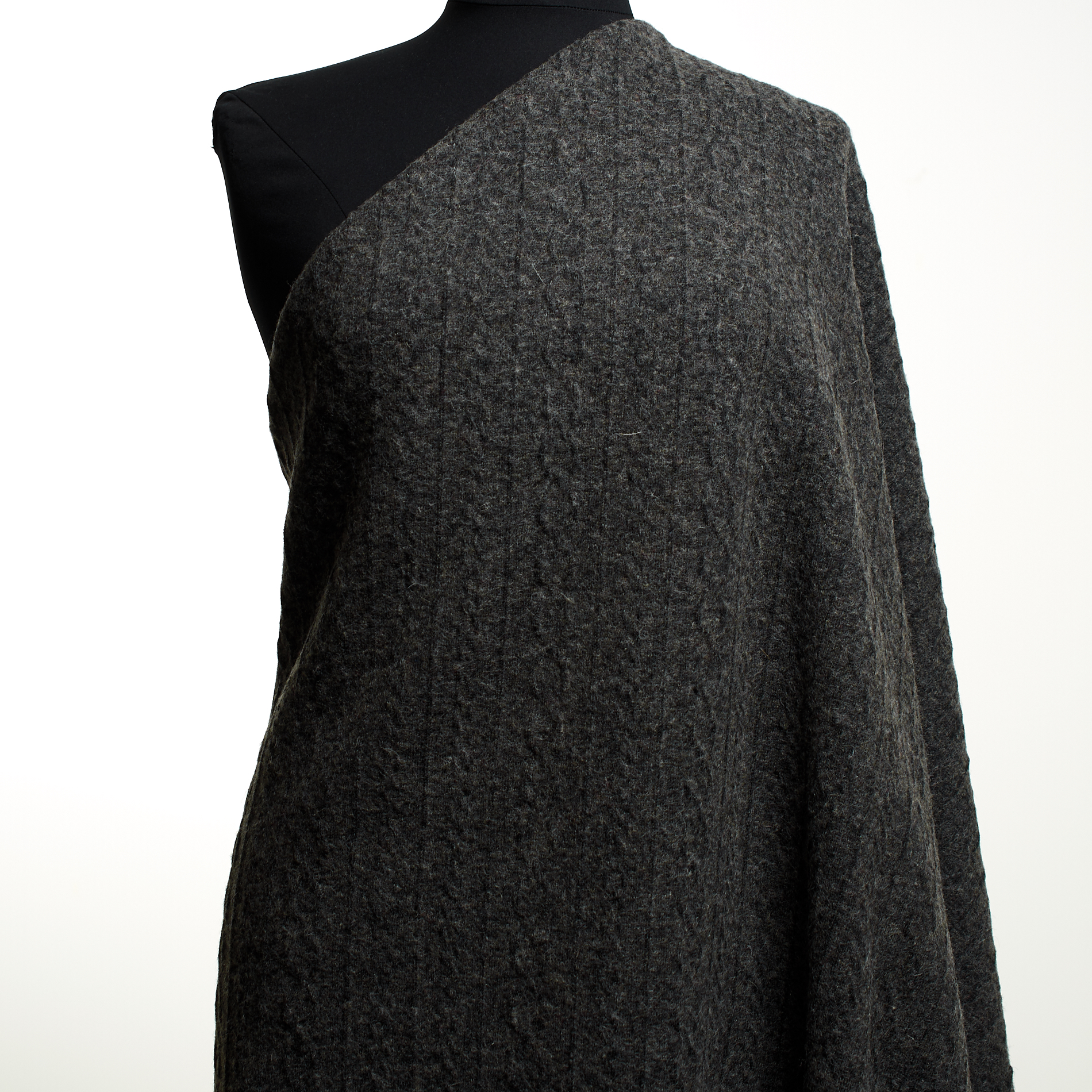 JERSEY, WOOL, BLACKENED SAND (F000034068) - Mannequin