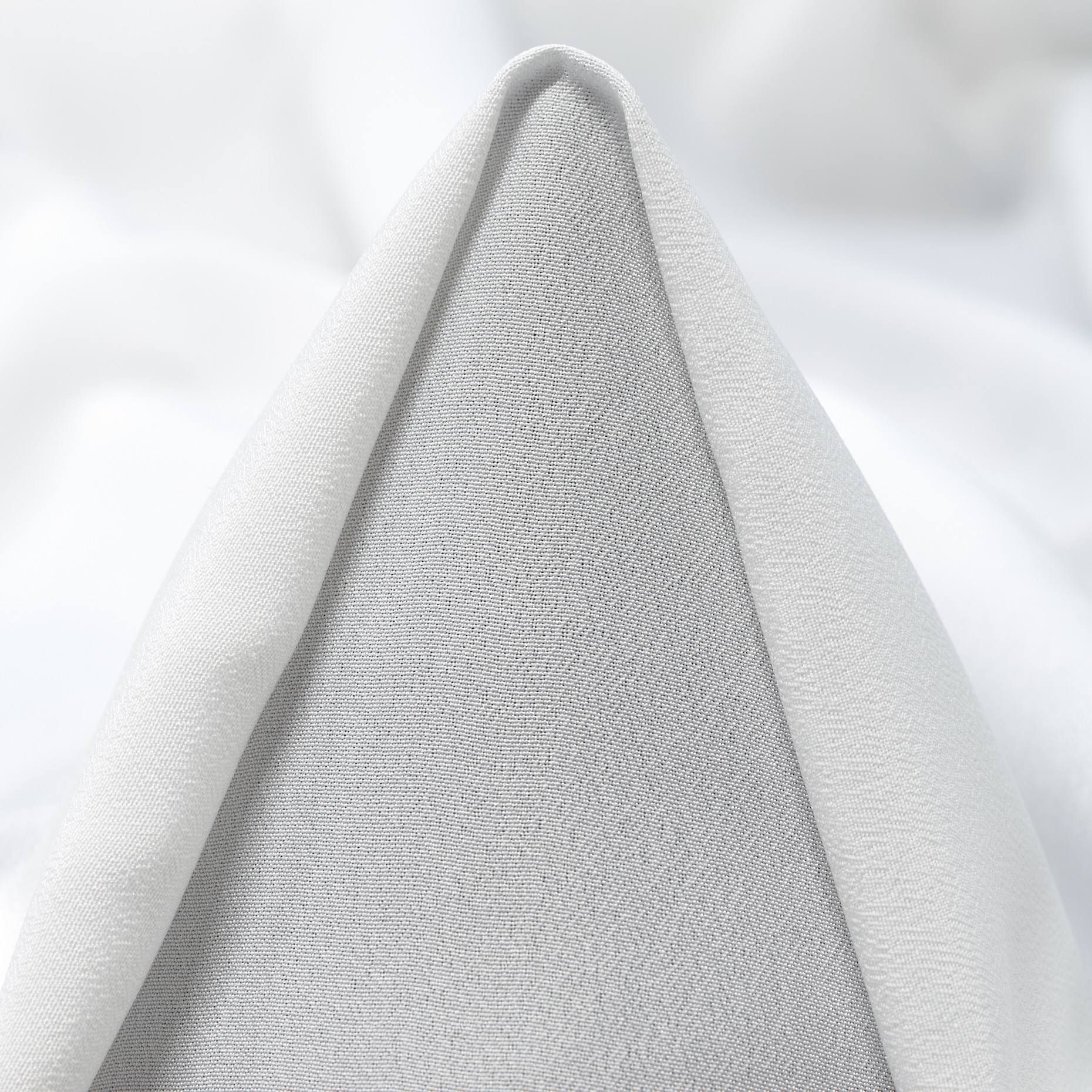 Crêpe De Chine, Vaporous Gray (F000039482)