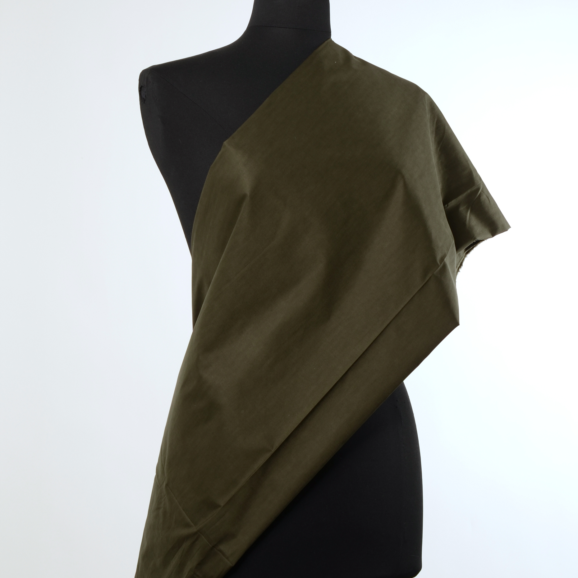 DOUBLE, COTTON, BURNT OLIVE (F000007697) - Mannequin