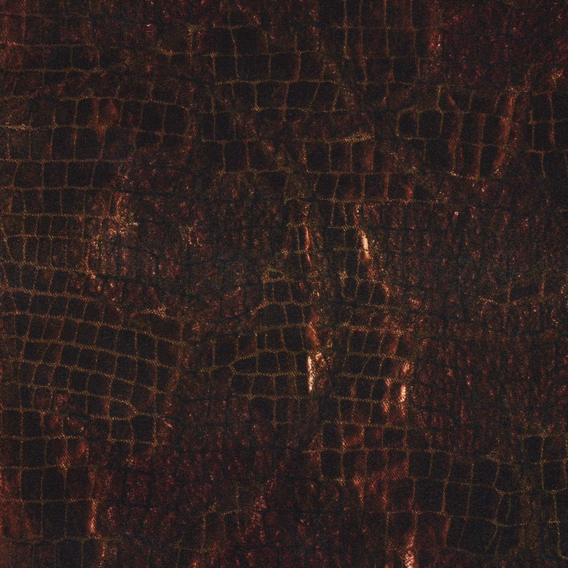 Techno Jersey, Drukowane, Wysoka elastyczność, Hot Fudge (F000041318) - Tkana