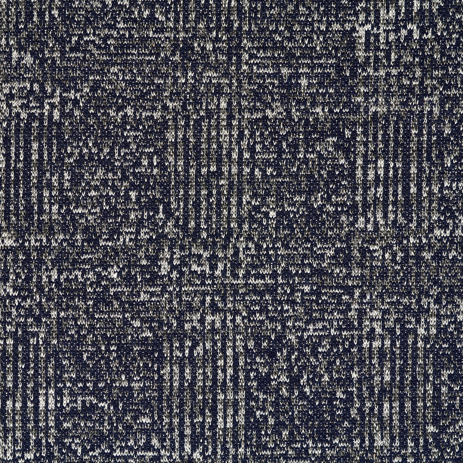 Jersey, Jacquard, Algodón, Bone White&Raven Black (F000047345) - Tejido