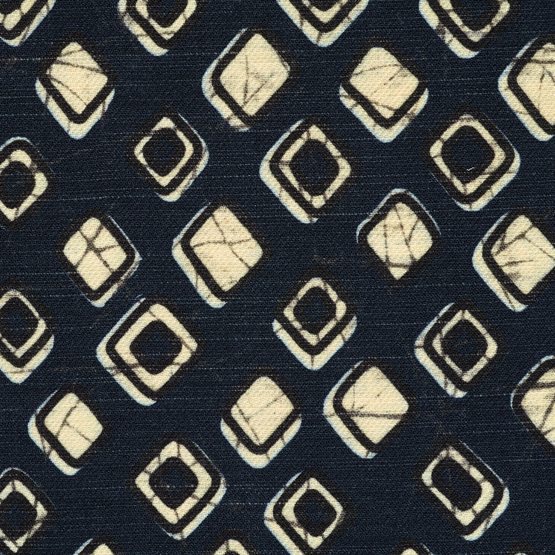 Schurwolle, Bedruckt, Inkwell (F000031851) - Gewebe