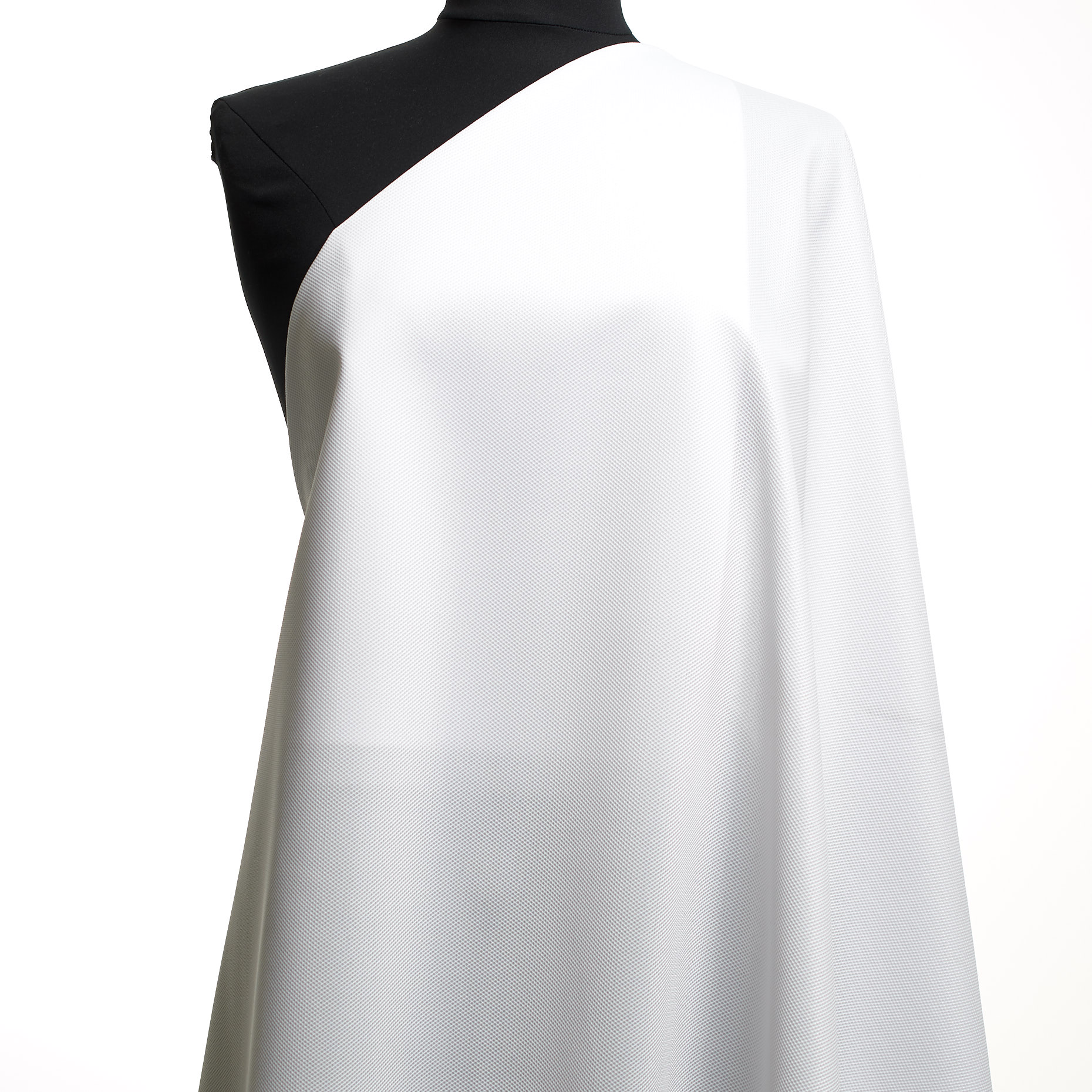 Jersey, Piquet, Brilliant White (F000044735) - Manichino