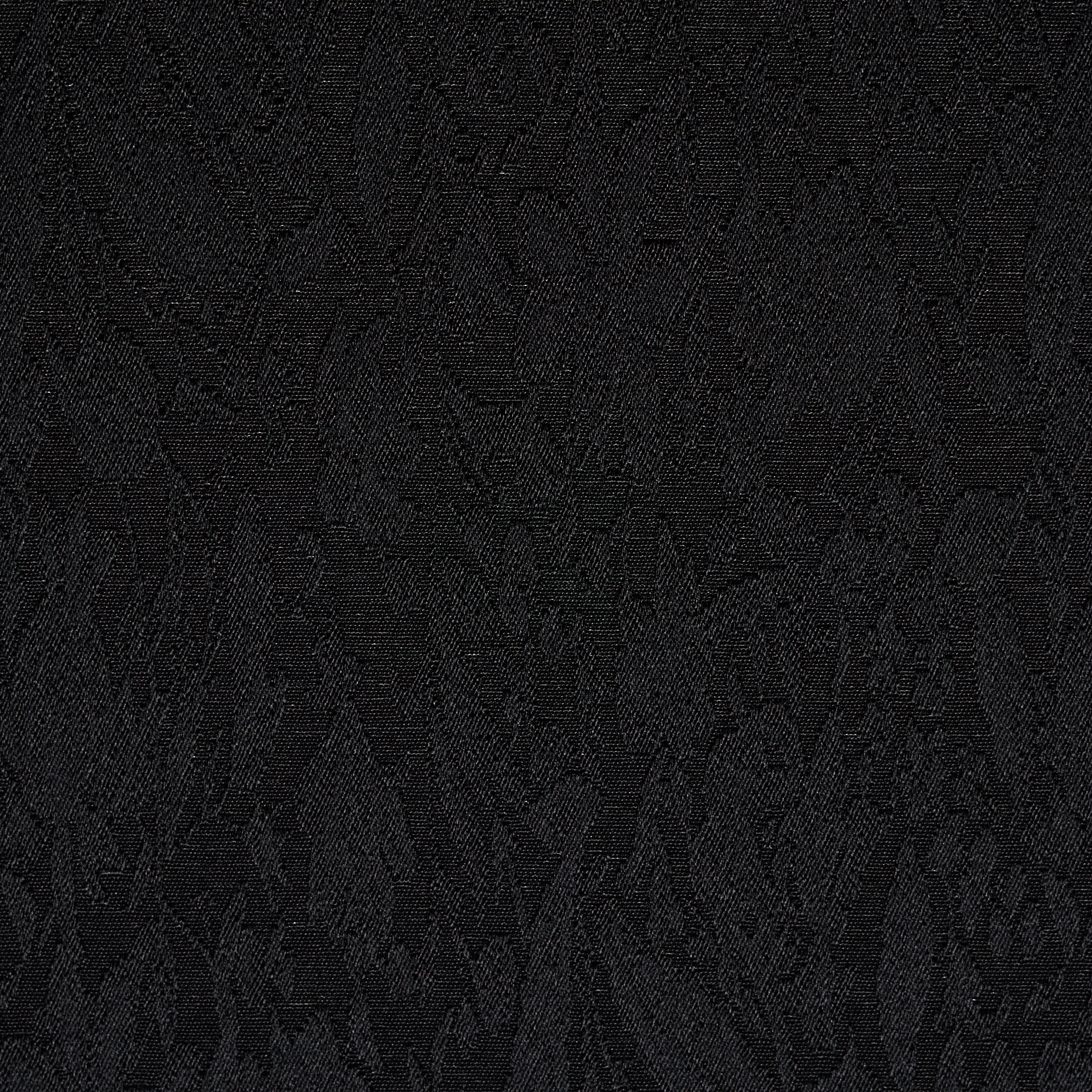 Jacquard, Floreal, Ton sur Ton , Raven Black (P000003920) - Tissage